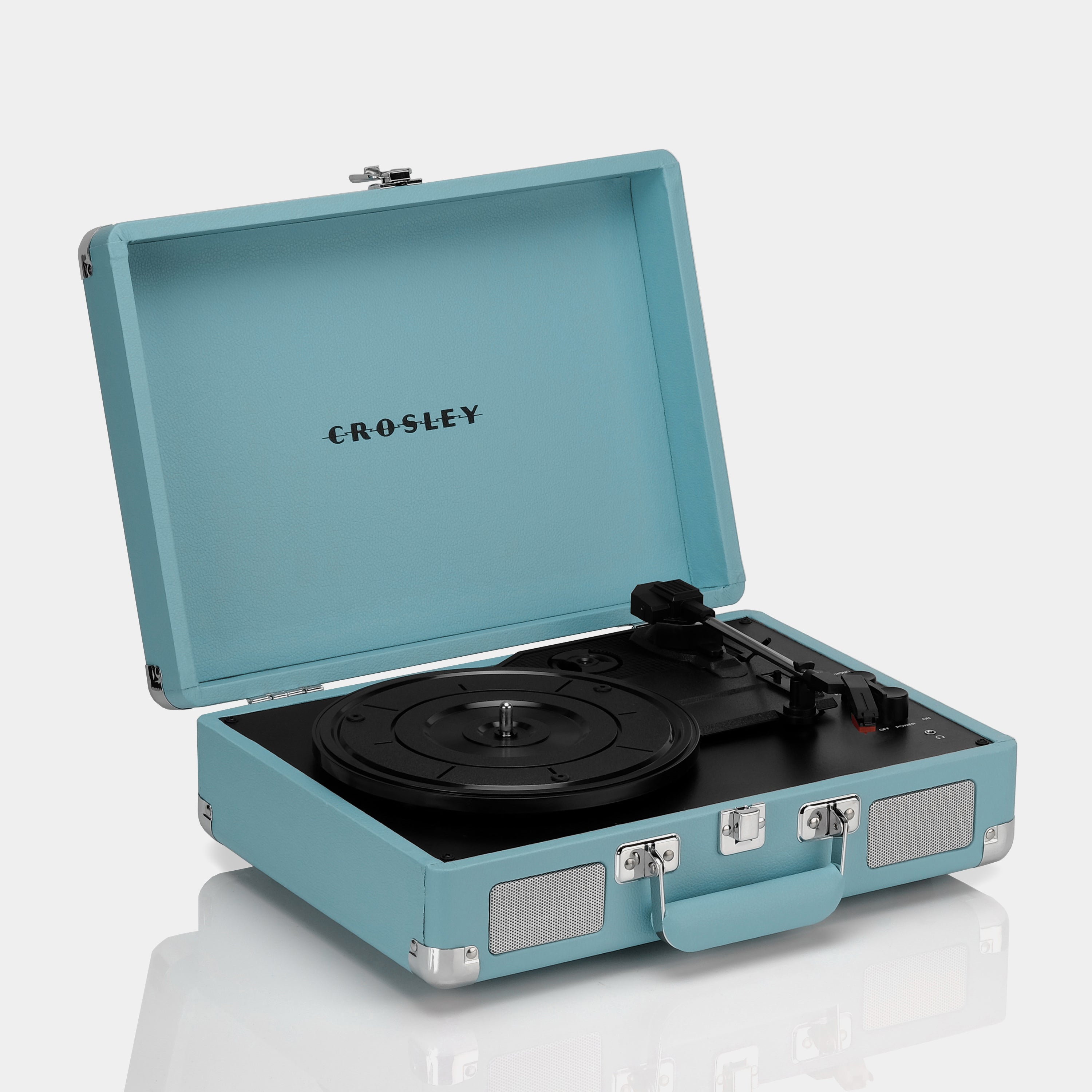 Crosley Cruiser Plus Turquoise Turntable with Bluetooth