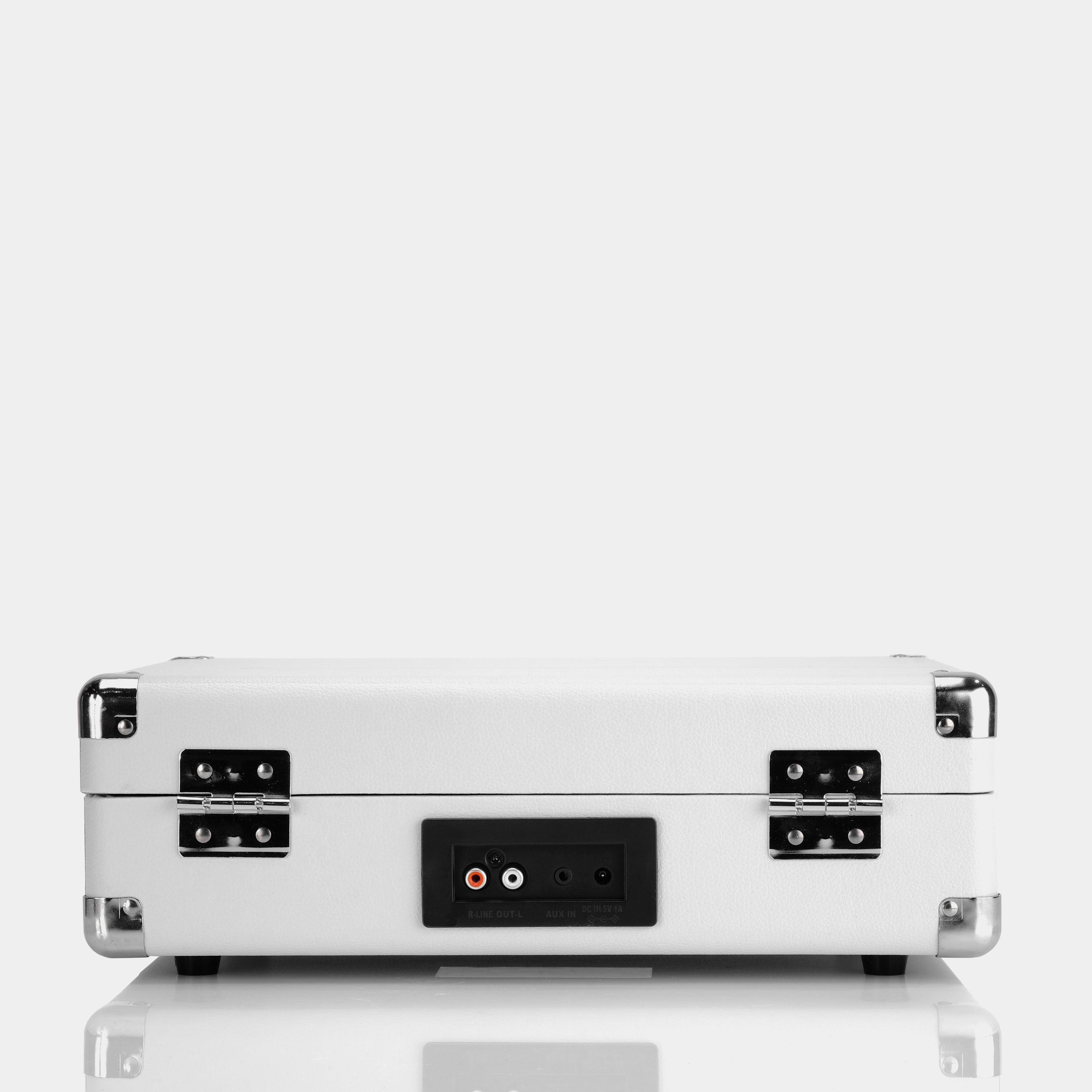 Crosley Cruiser Plus White Sand Turntable with Bluetooth