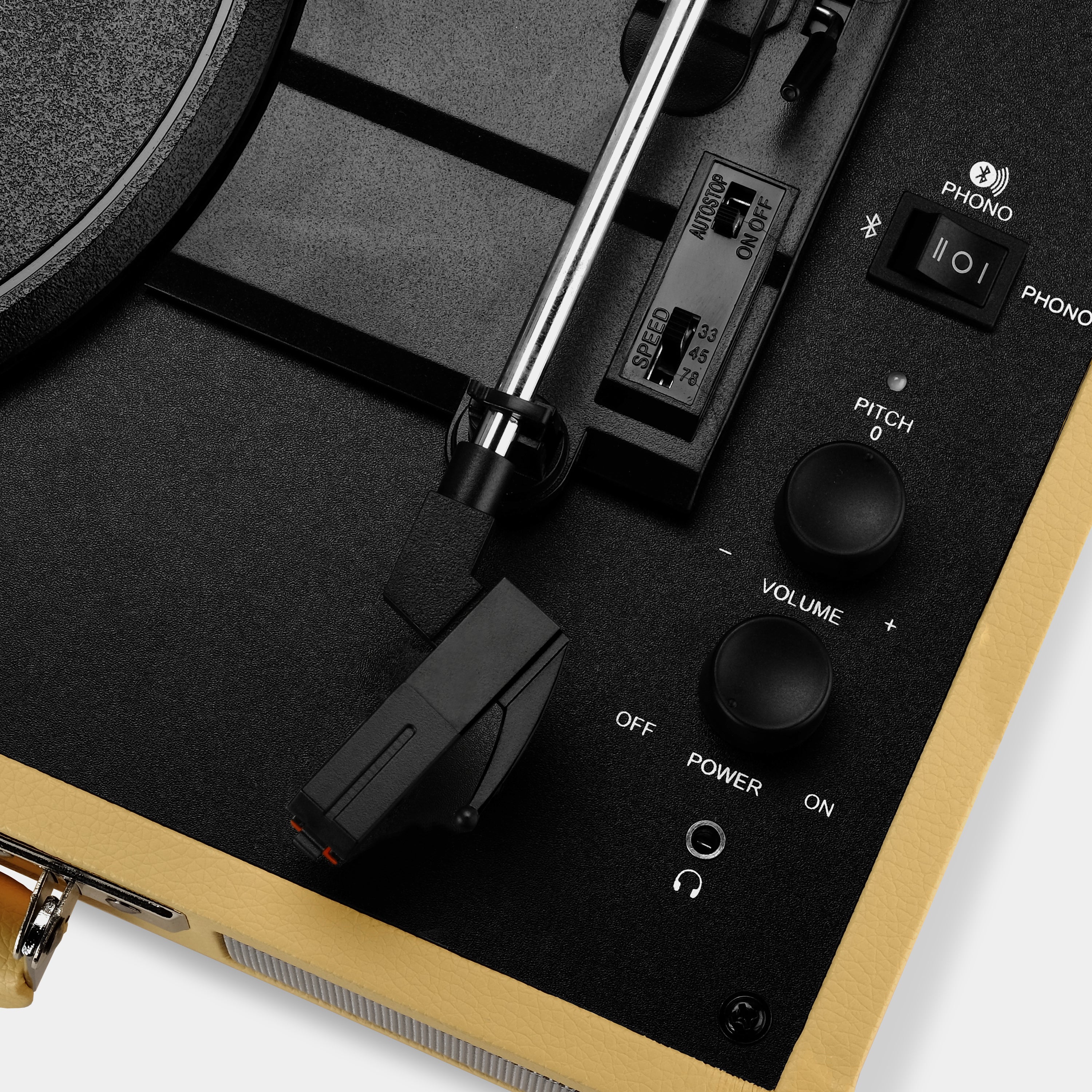 Crosley Cruiser Plus Fawn Turntable with Bluetooth