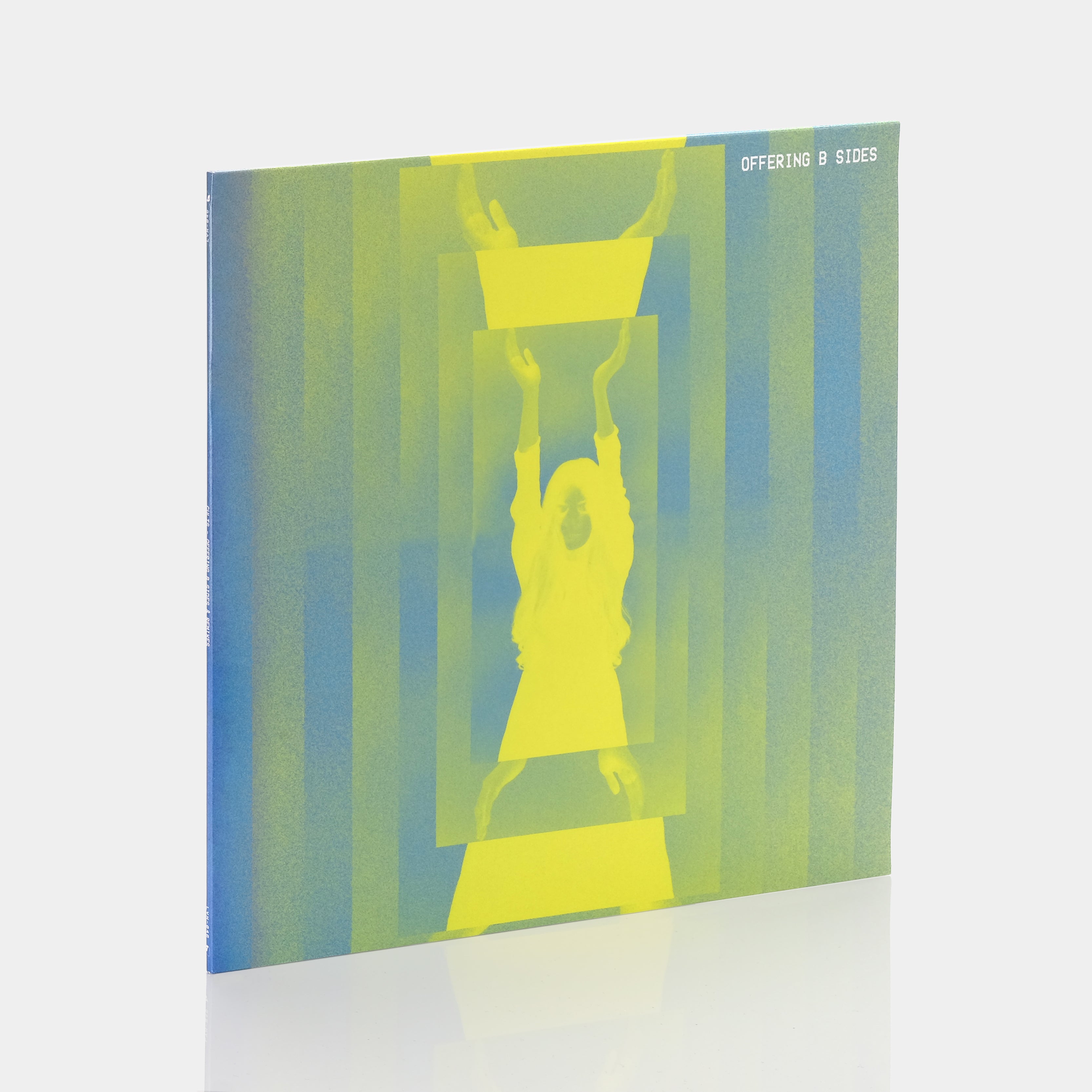 Cults - Offering B Sides & Remixes EP White & Clear Swirled Vinyl Record