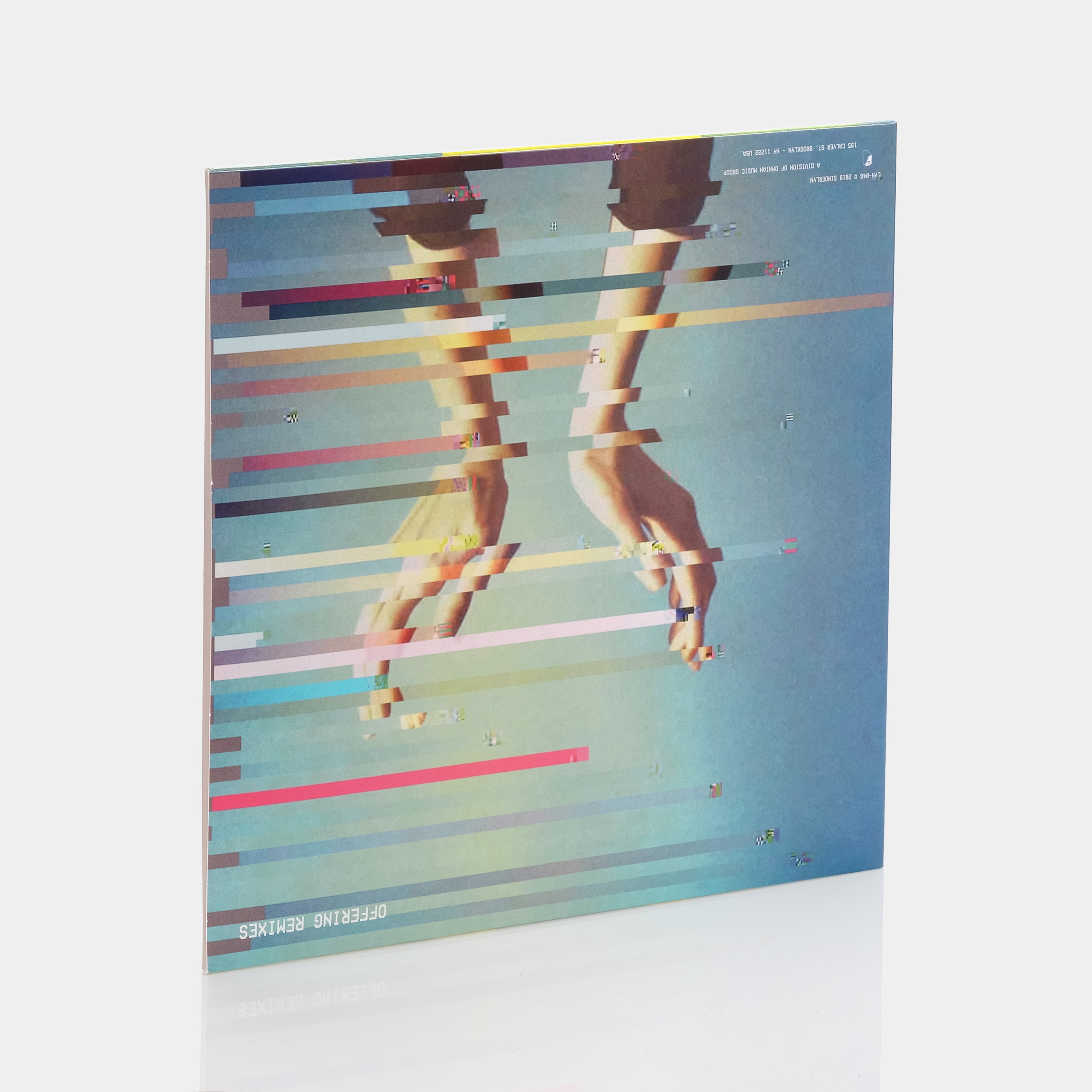 Cults - Offering B Sides & Remixes EP White & Clear Swirled Vinyl Record