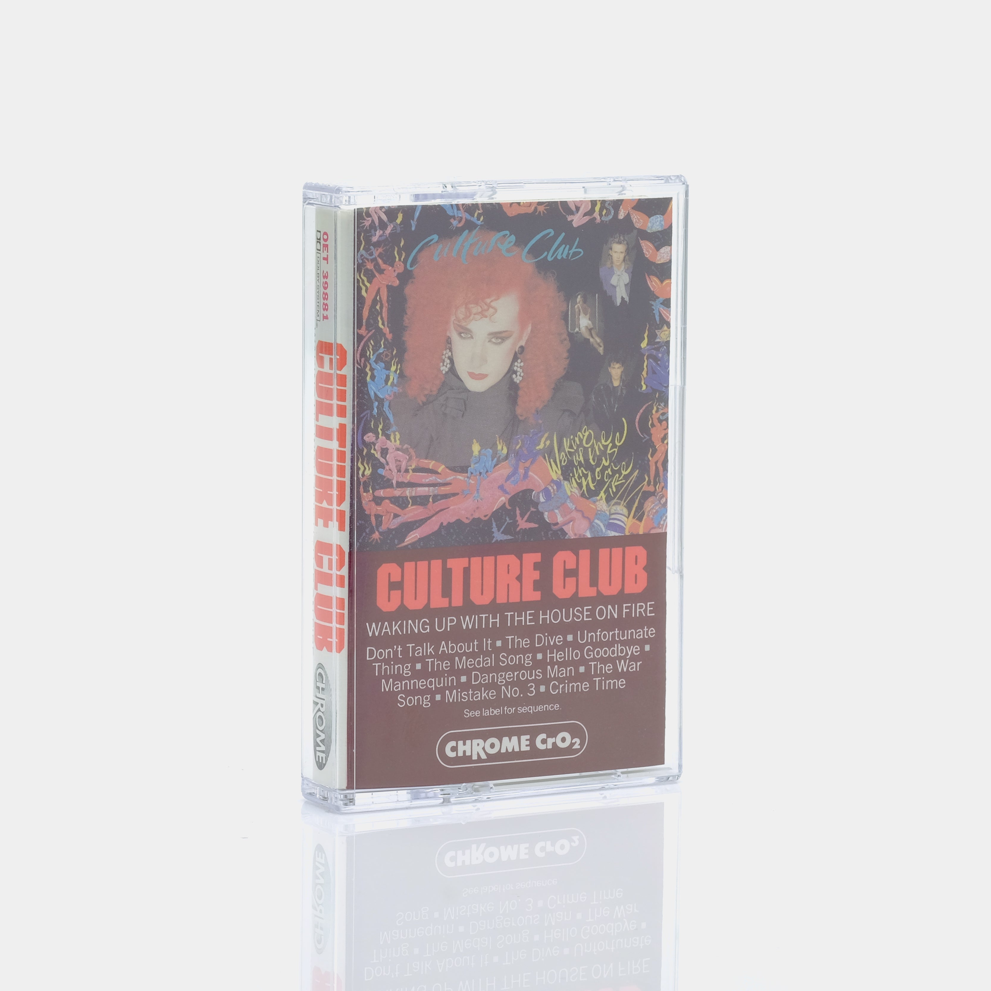 Culture Club - Waking Up With The House On Fire Cassette Tape