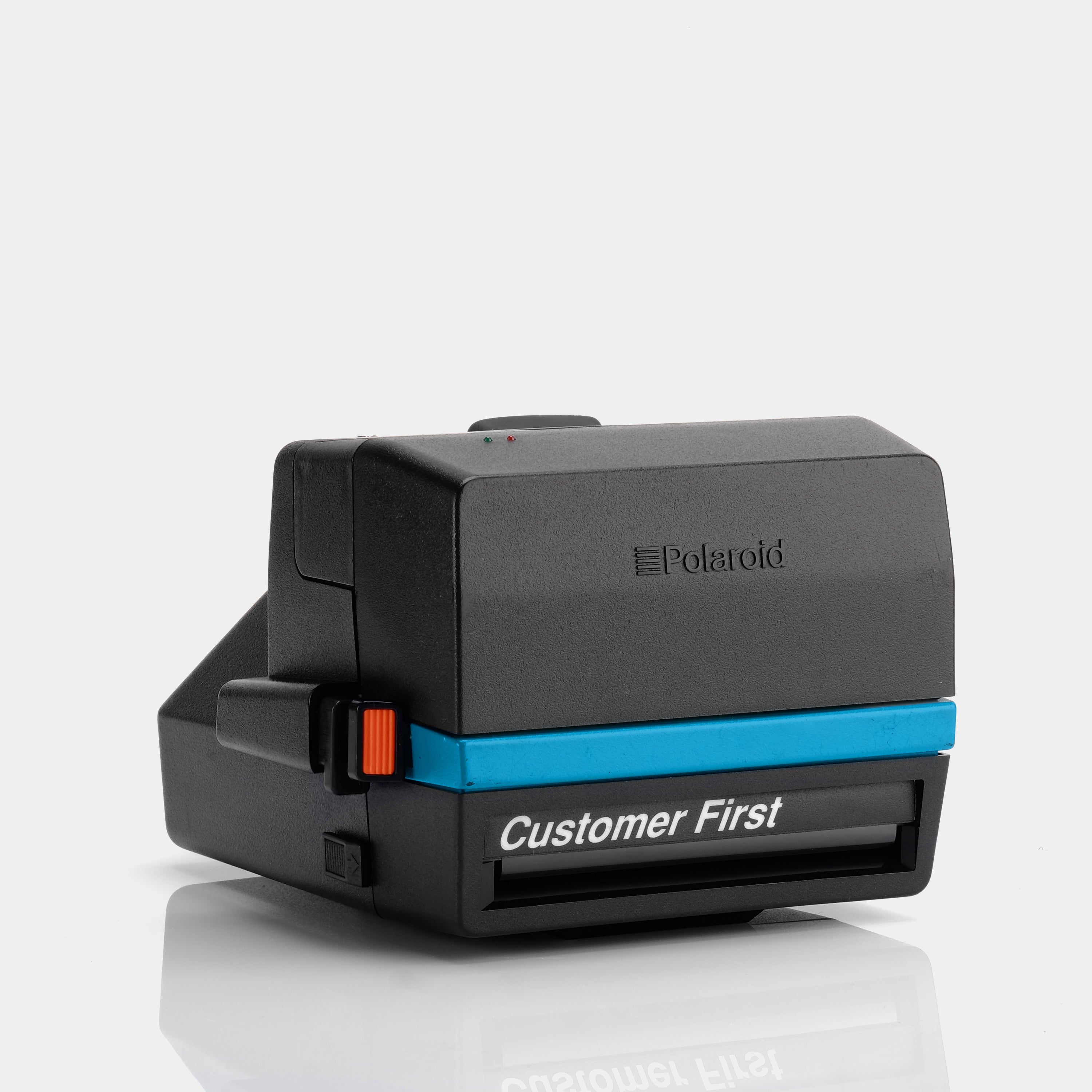 Polaroid 600 Amoco Customer First Spirit 600 Blue Instant Film Camera