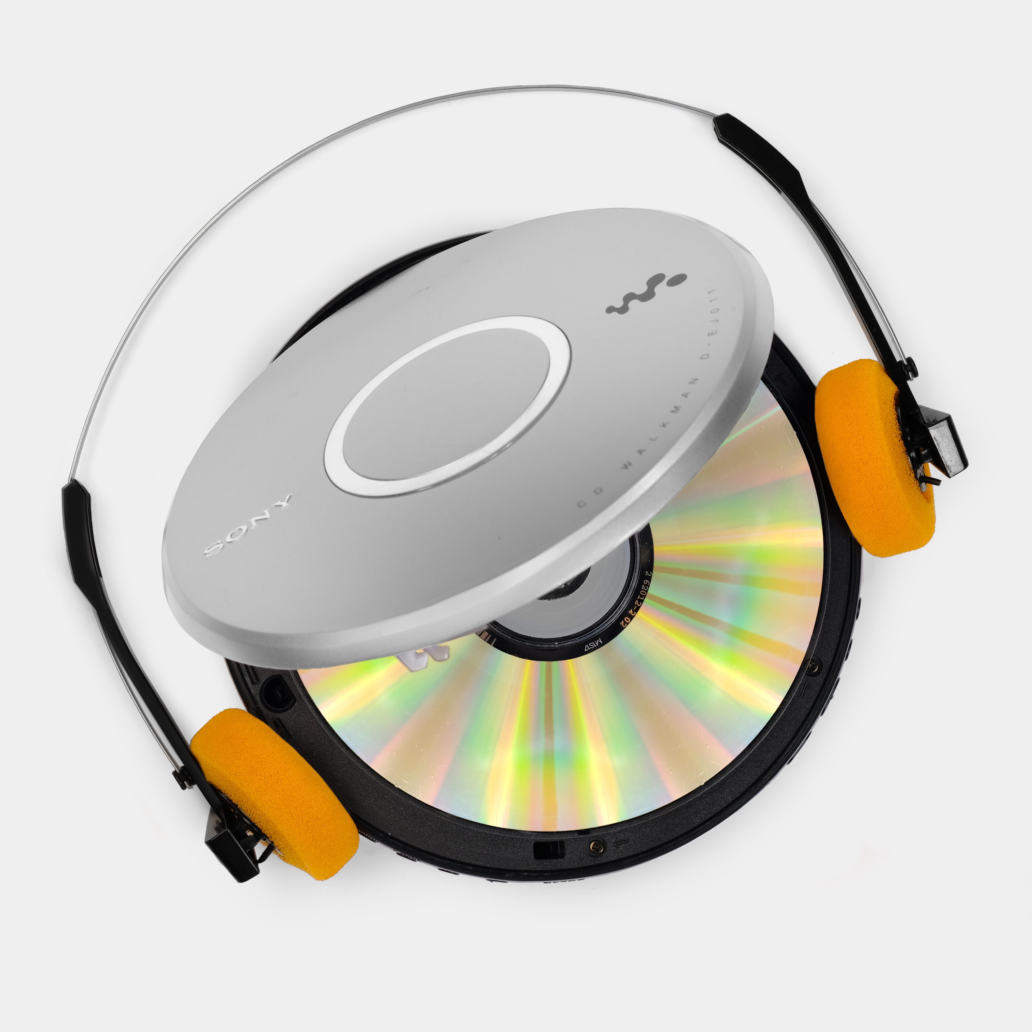 Sony Walkman D-EJ011 Silver Portable CD Player