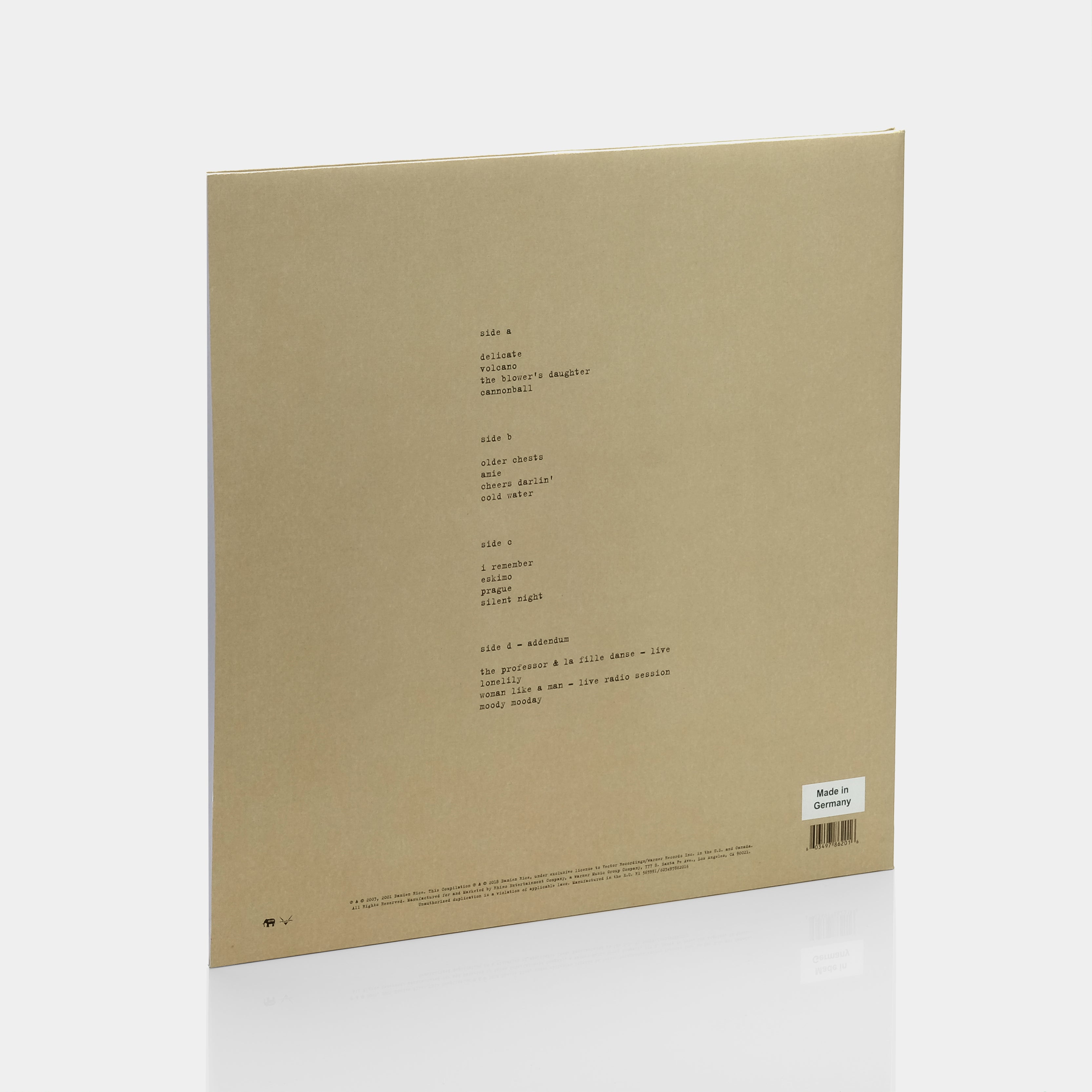 Damien Rice - O 2xLP Vinyl Record