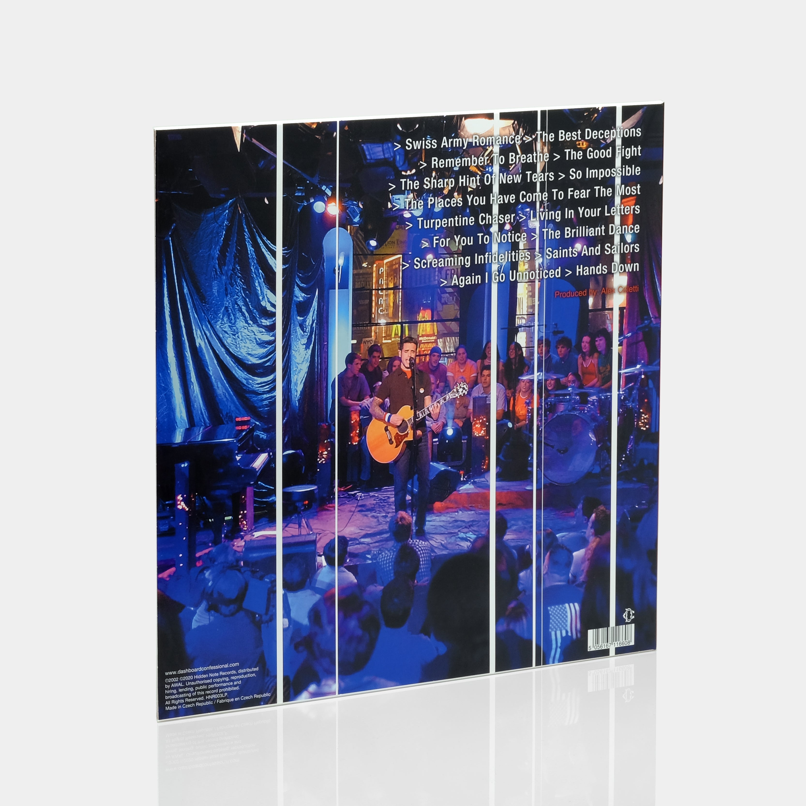 Dashboard Confessional - MTV Unplugged 2.0 LP Matchstick Red Burst Vinyl Record