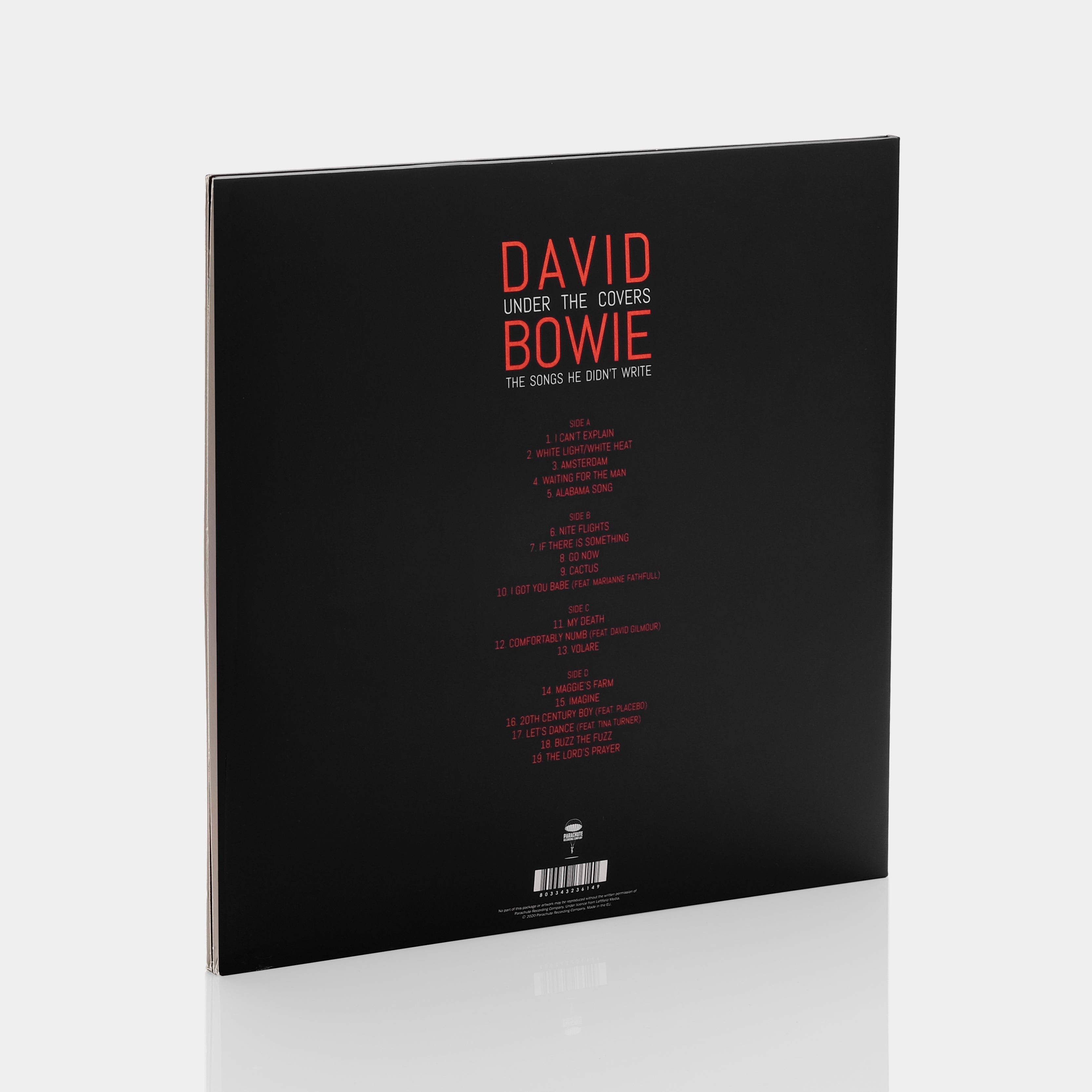 David Bowie - Under The Covers (The Songs He Didn't Write) 2xLP Clear Vinyl Record