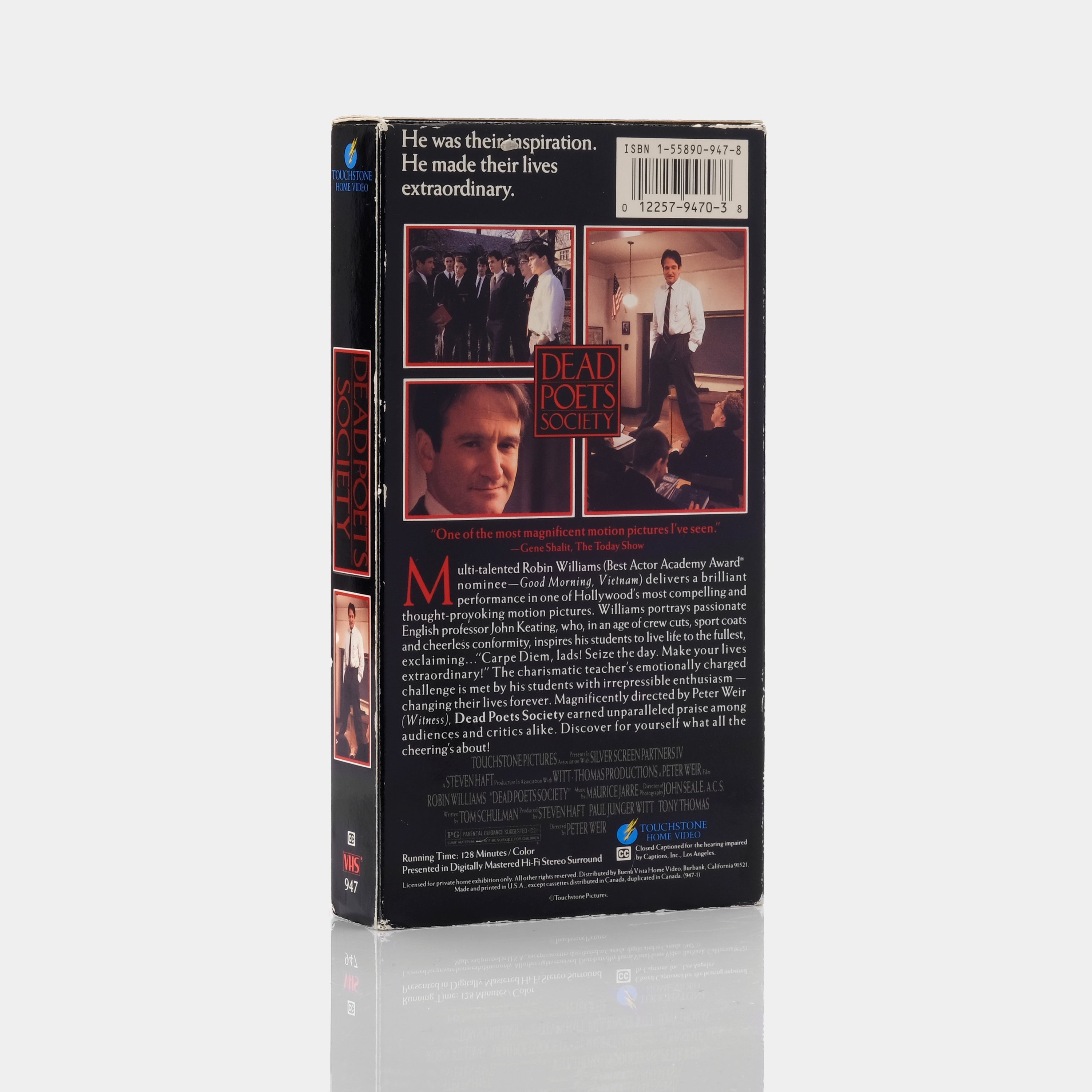 Dead Poets Society VHS Tape