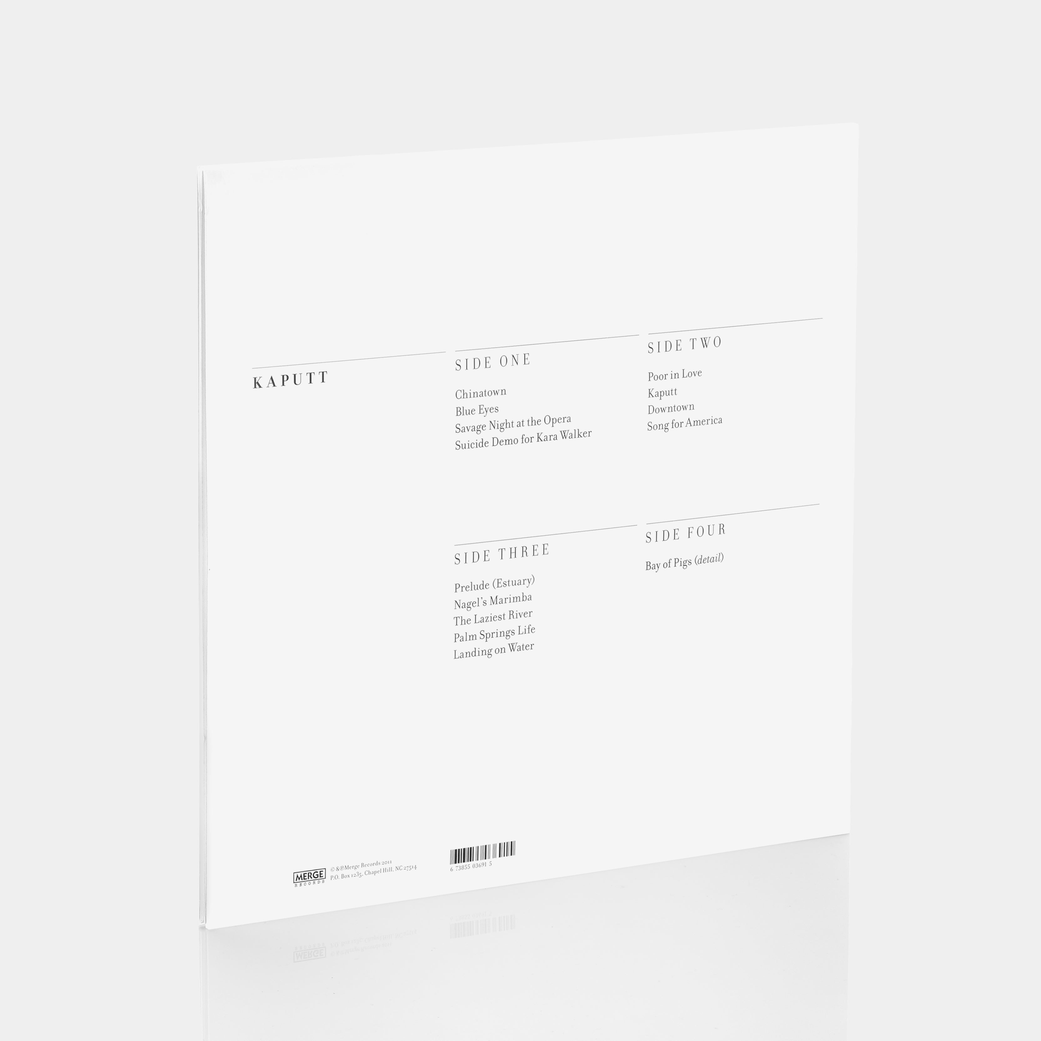 Destroyer - Kaputt 2xLP Vinyl Record