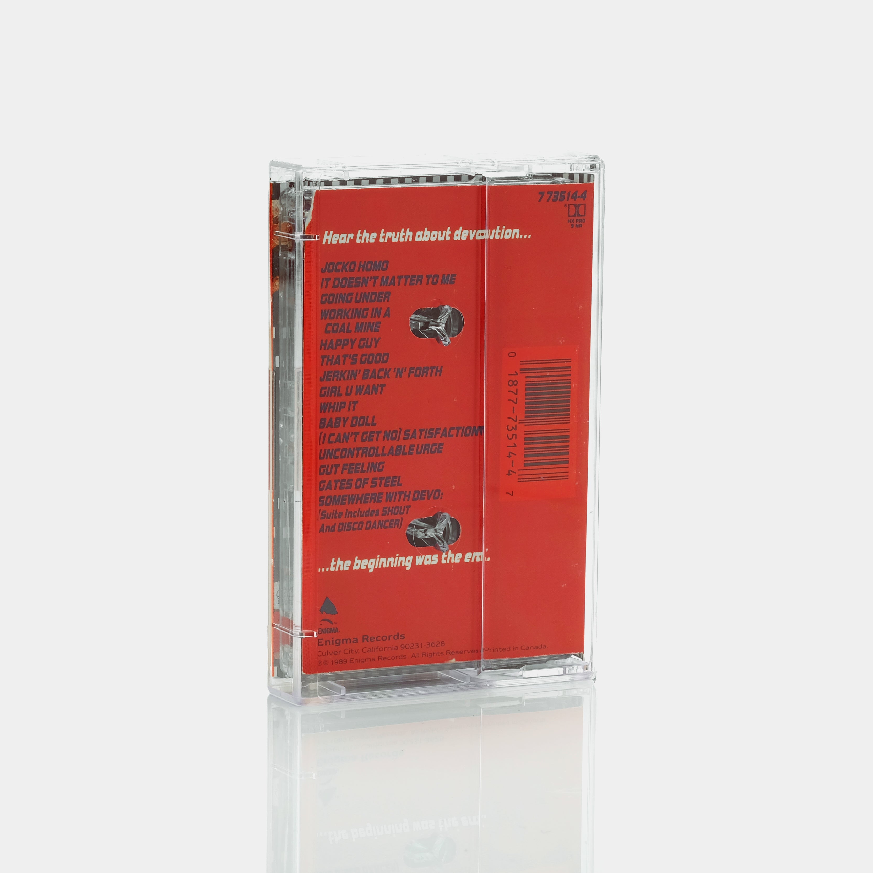 DEVO - Now It Can Be Told: DEVO At The Palace 12/9/88 Cassette Tape