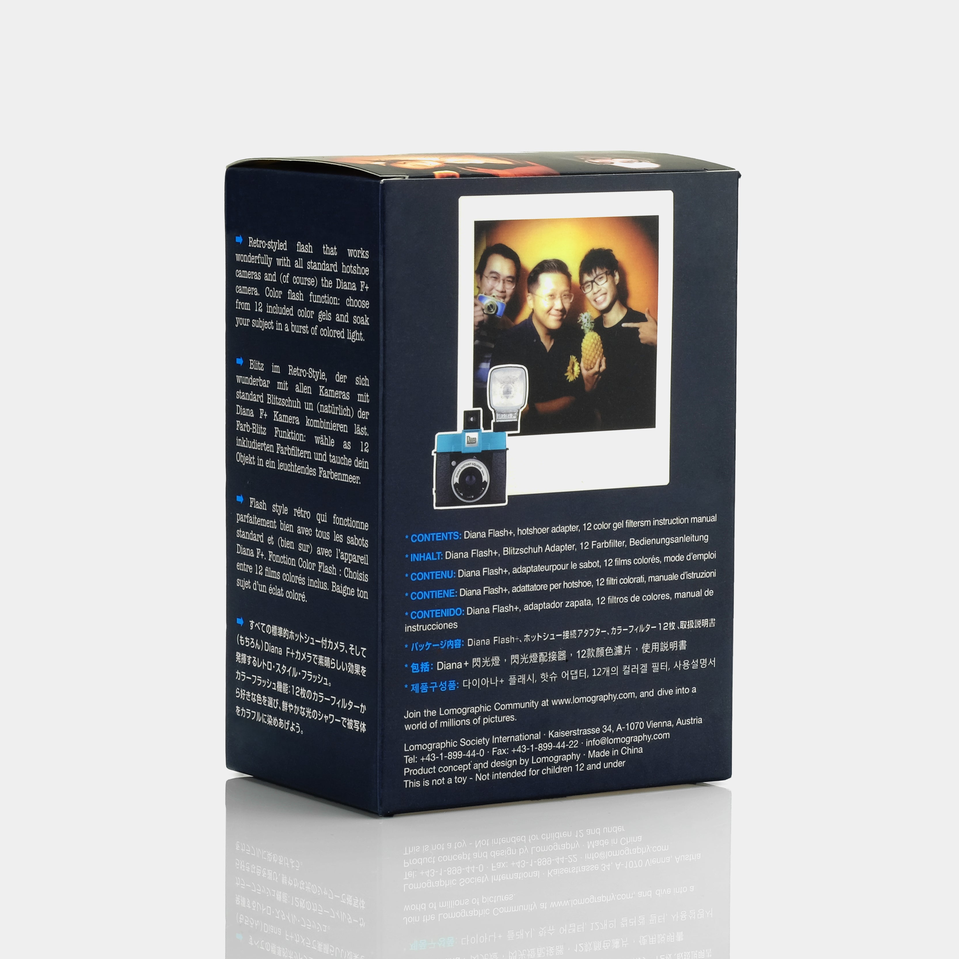 Diana F+ Flash Black