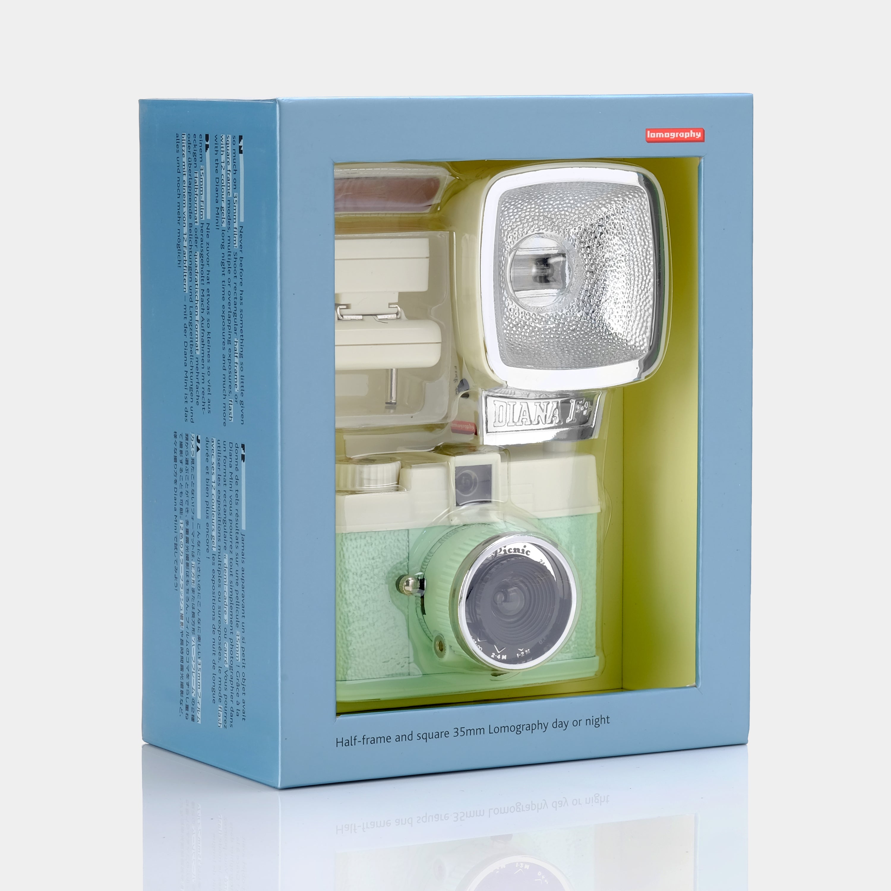 Lomography Diana Mini (Picnic Edition) 35mm Film Camera with Flash