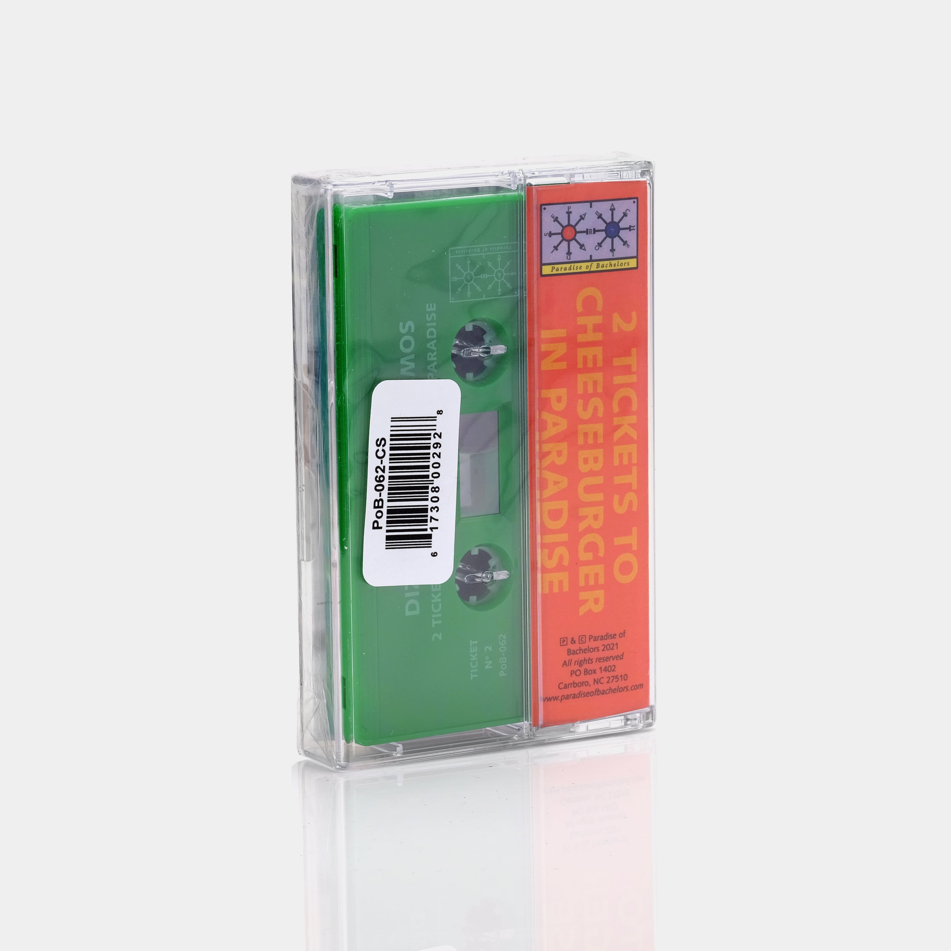 Mike Polizze - Dizzy Demos: 2 Tickets To Cheeseburger In Paradise Cassette Tape