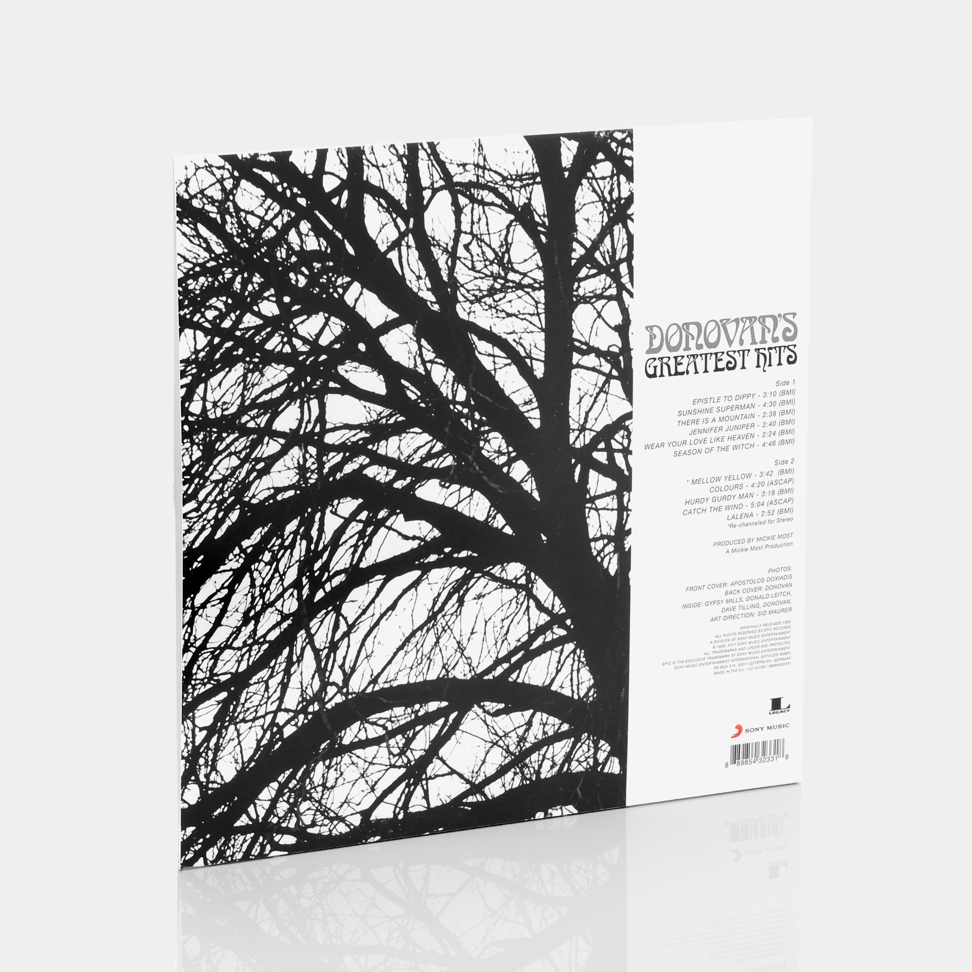 Donovan - Donovan's Greatest Hits LP Vinyl Record