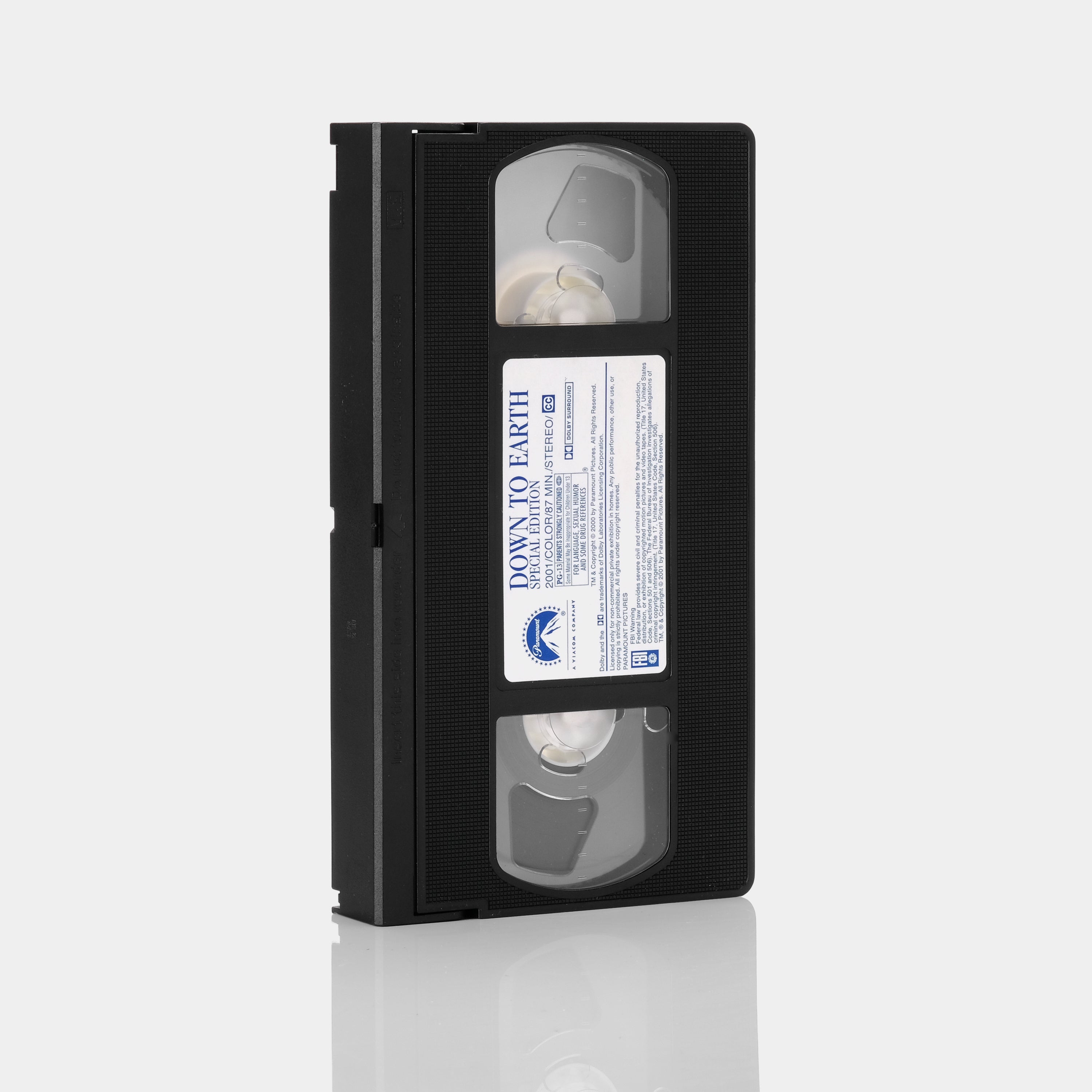 Down to Earth VHS Tape