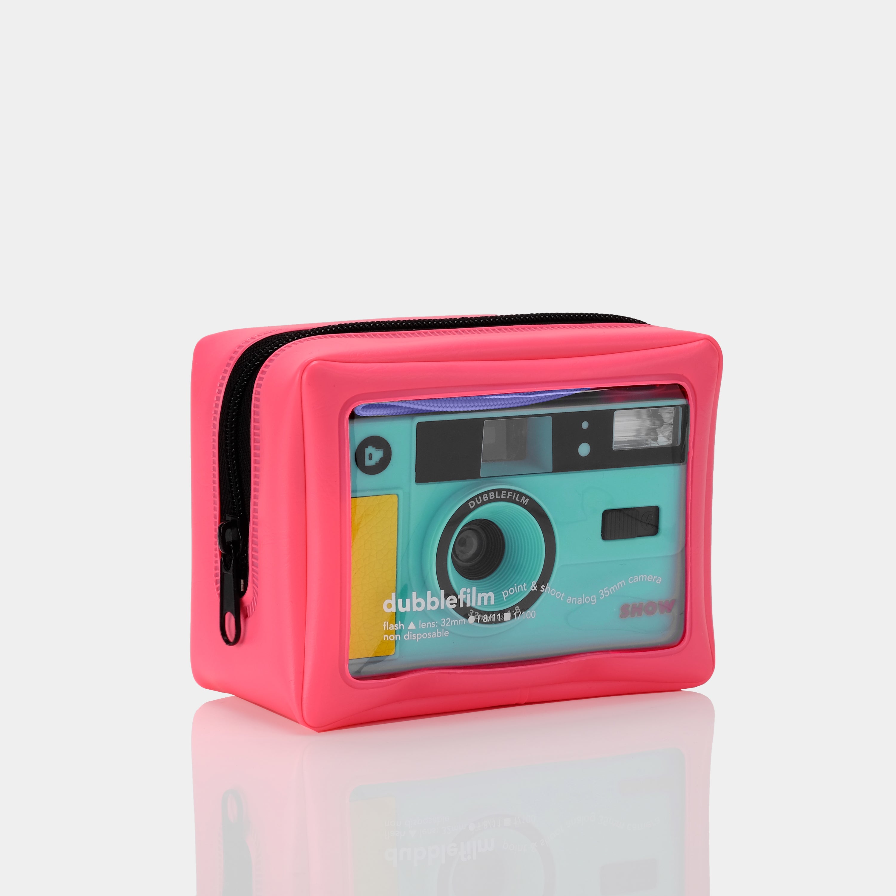 Dubblefilm SHOW Blue 35mm Point and Shoot Film Camera