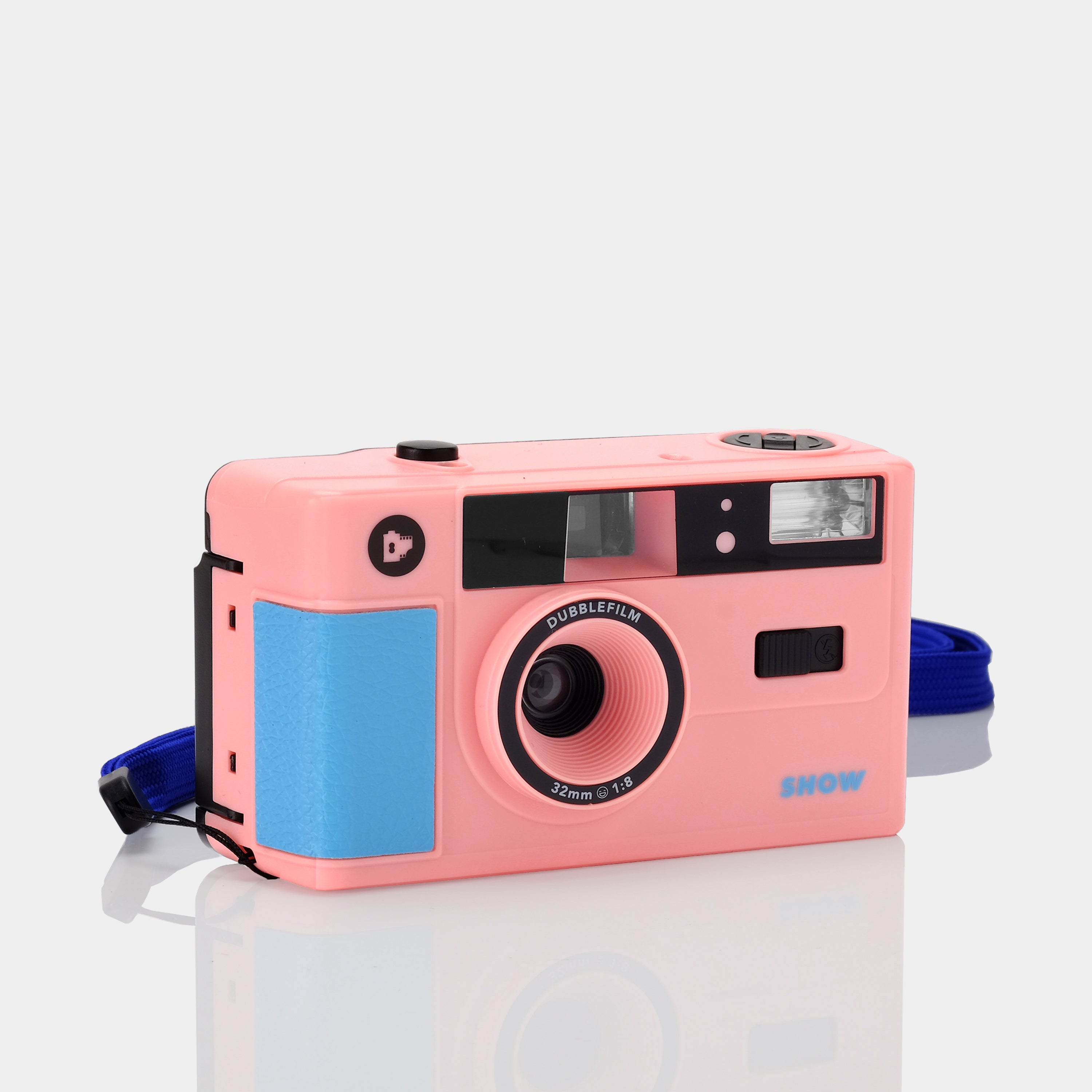 Dubblefilm SHOW Pink 35mm Point and Shoot Film Camera