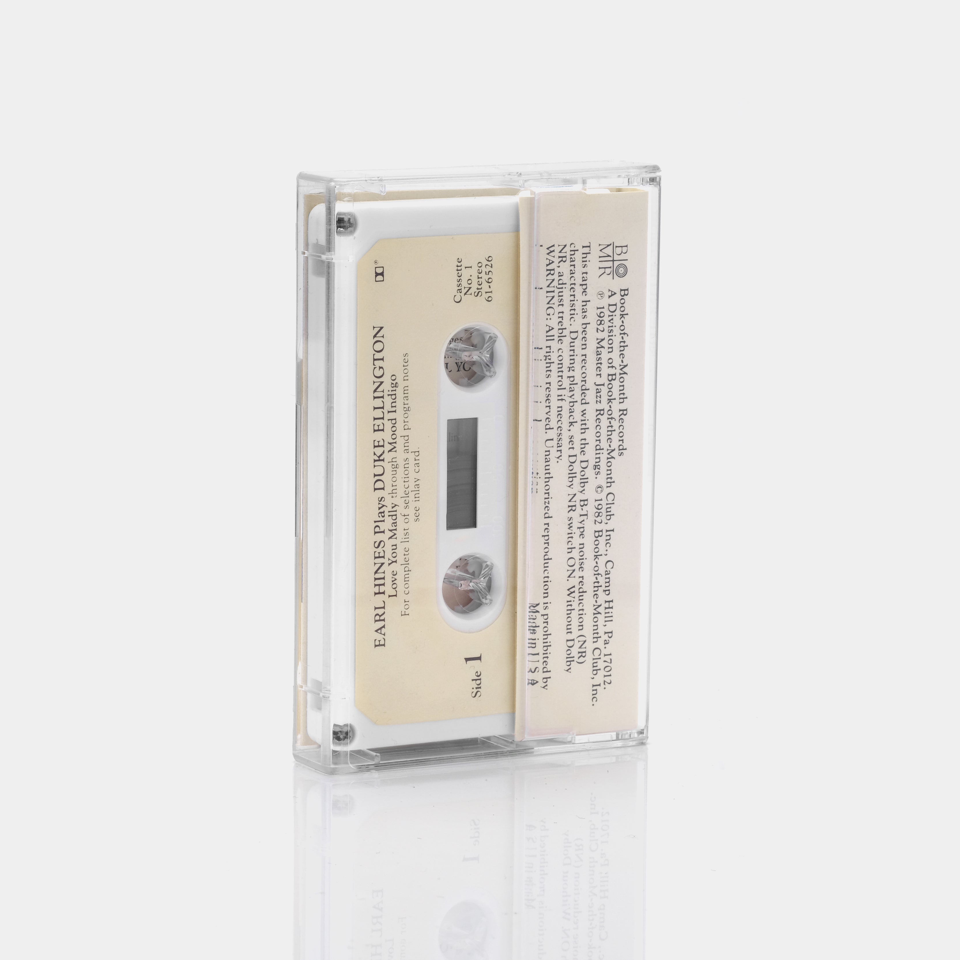 Earl Hines - Earl Hines Plays Duke Ellington Cassette Tape