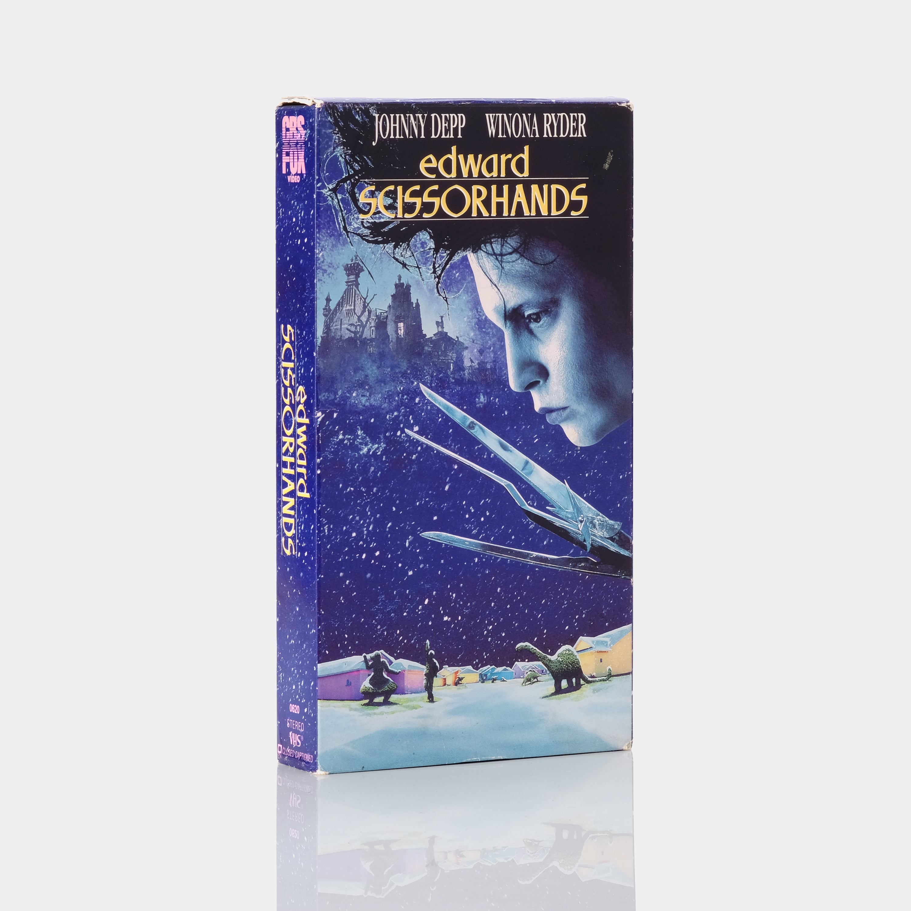 Edward Scissorhands VHS Tape