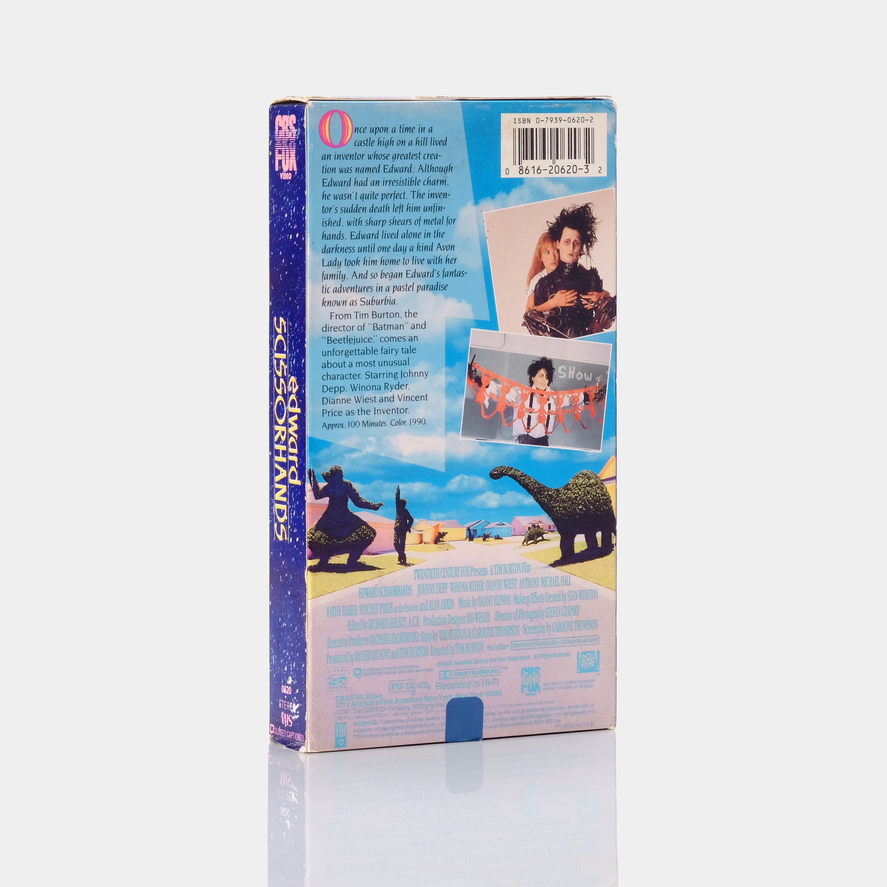 Edward Scissorhands VHS Tape