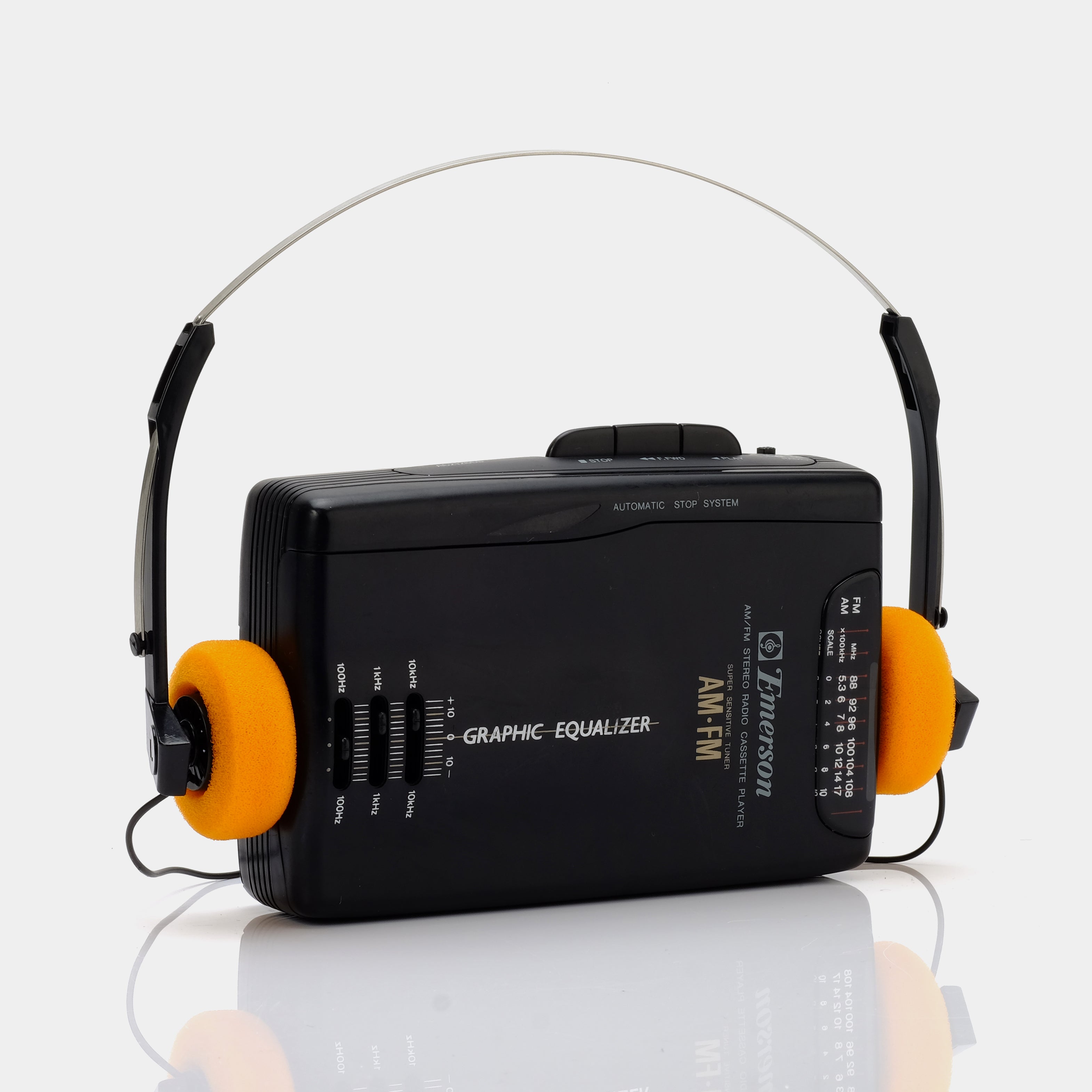 Emerson AC2126CS AM/FM Portable Cassette Player