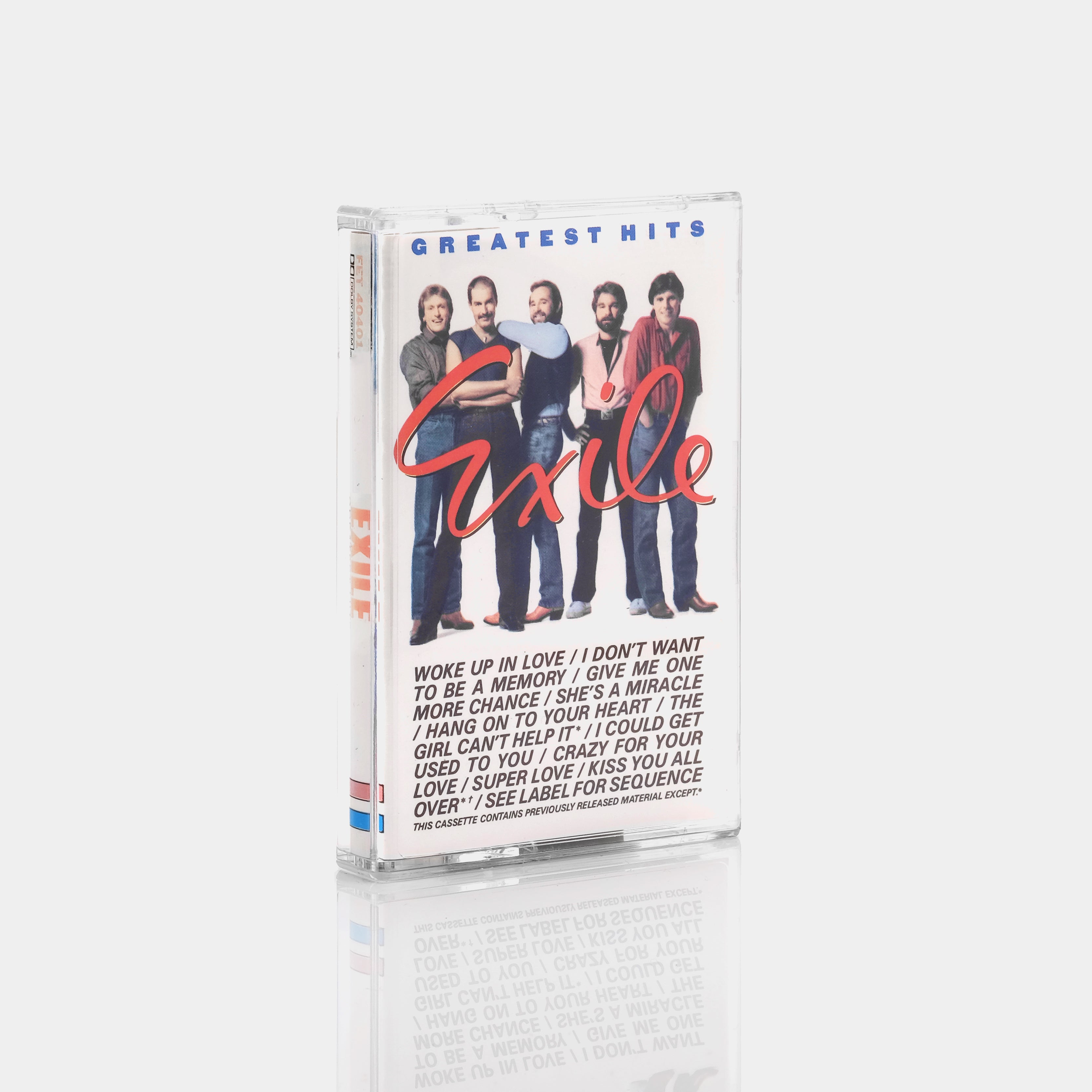 Exile - Greatest Hits Cassette Tape