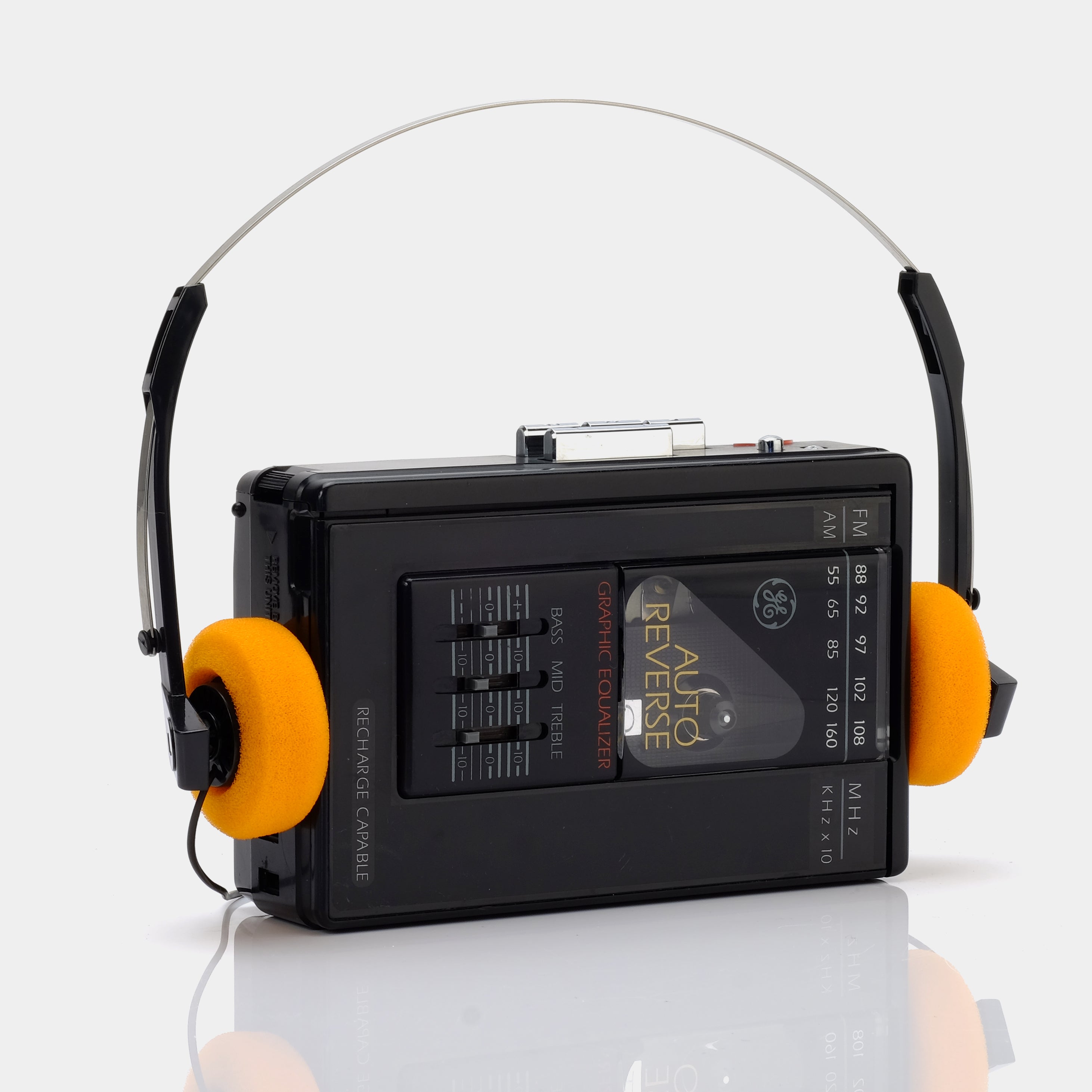 General Electric 3-5479A AM/FM Portable Cassette Player