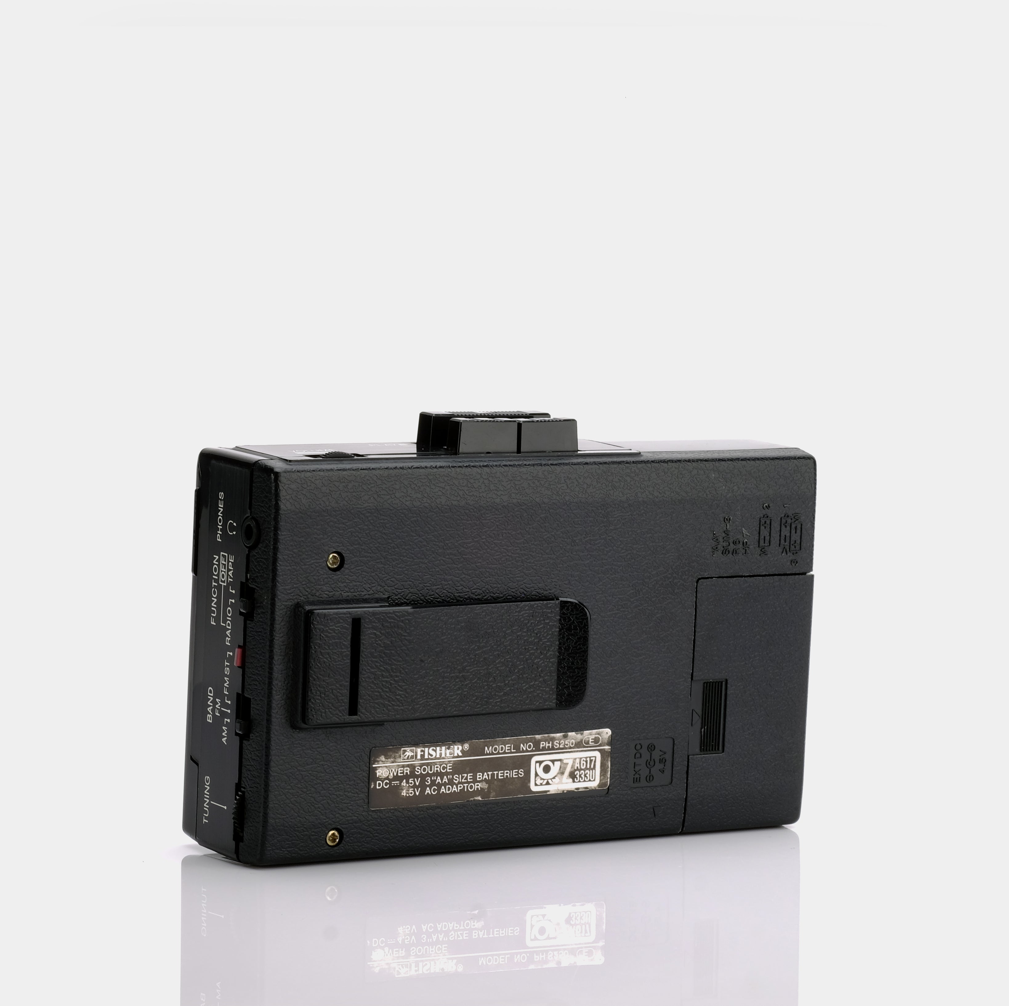 Fisher PH S250 AM/FM Portable Cassette Player