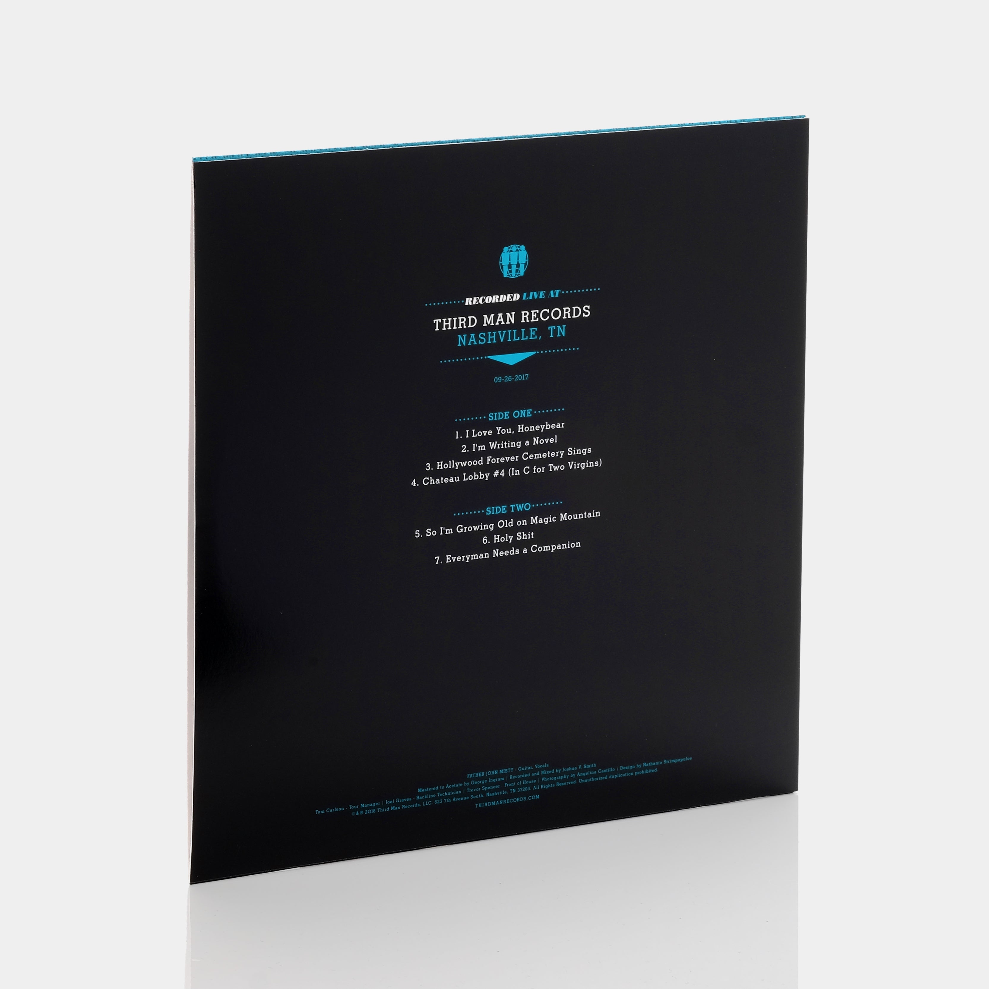 Father John Misty - Live At Third Man Records LP Vinyl Record