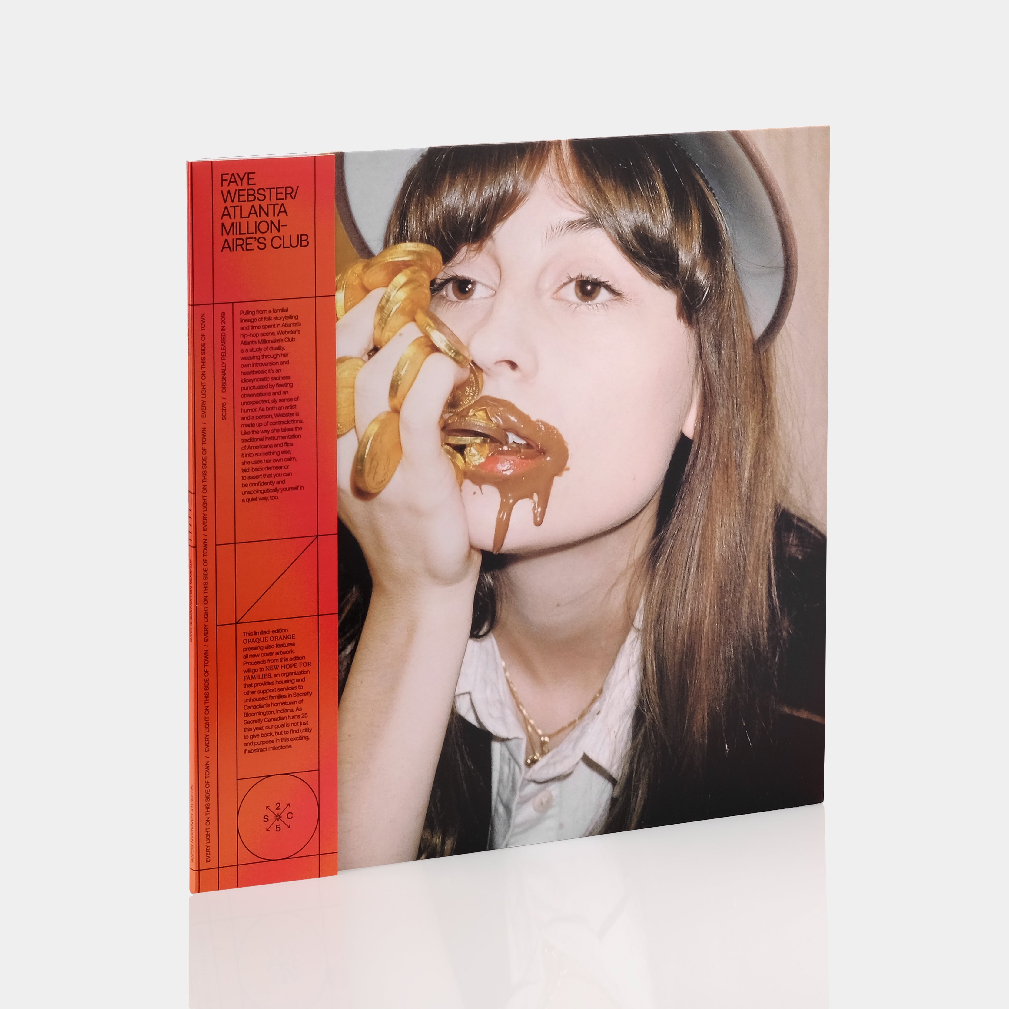 Faye Webster - Atlanta Millionaires Club LP Opaque Orange Vinyl Record