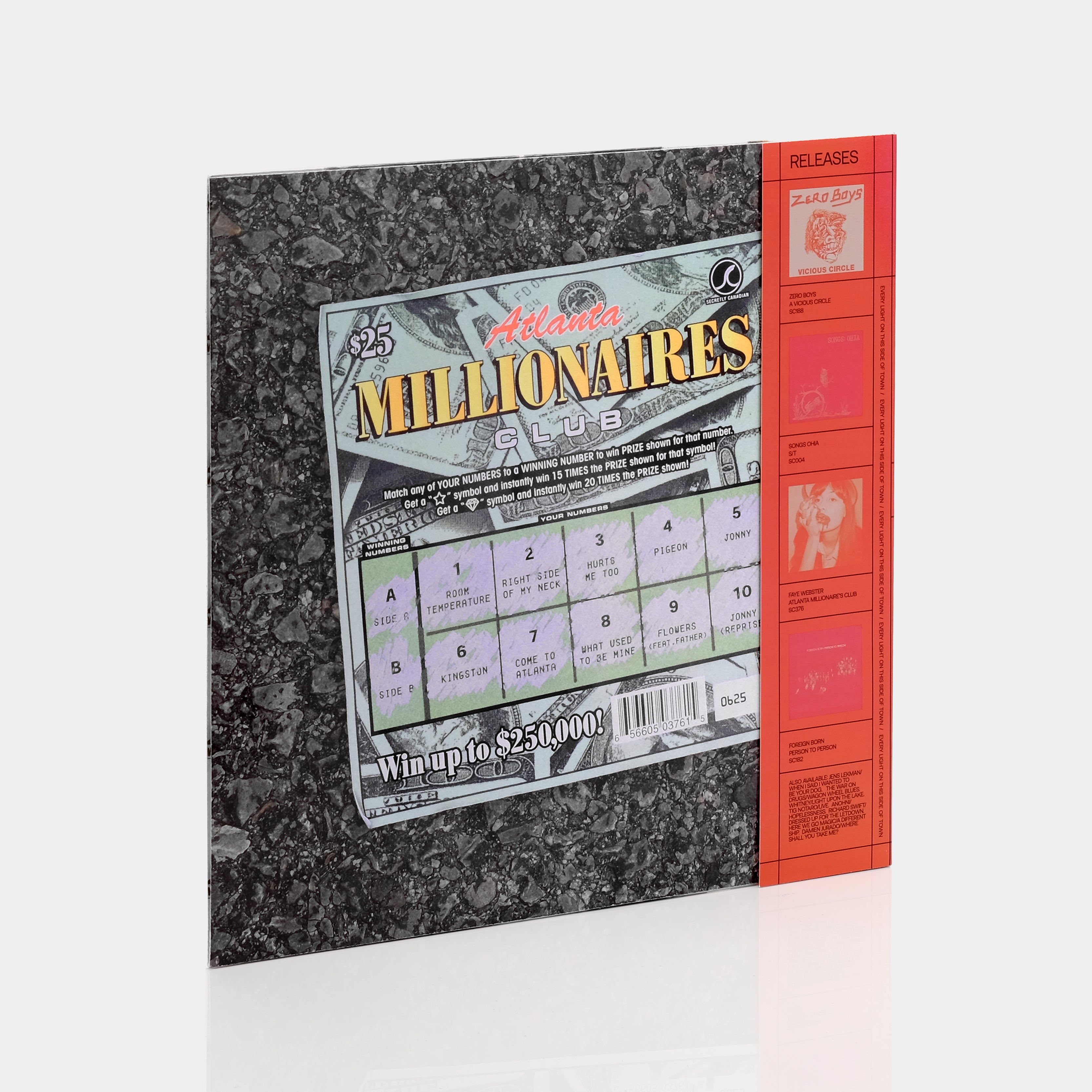 Faye Webster - Atlanta Millionaires Club LP Opaque Orange Vinyl Record