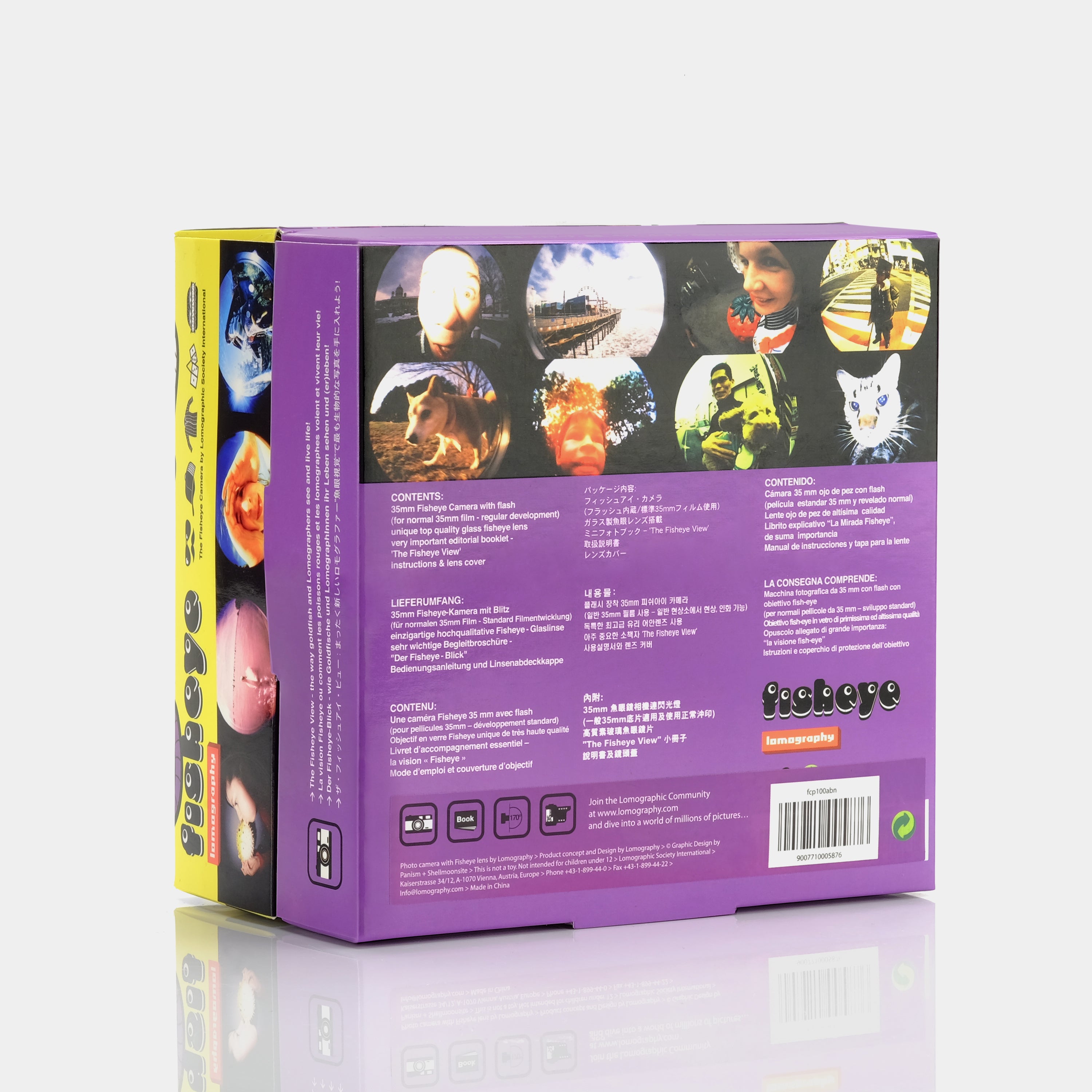 Lomography Fisheye One Black 35mm Film Camera