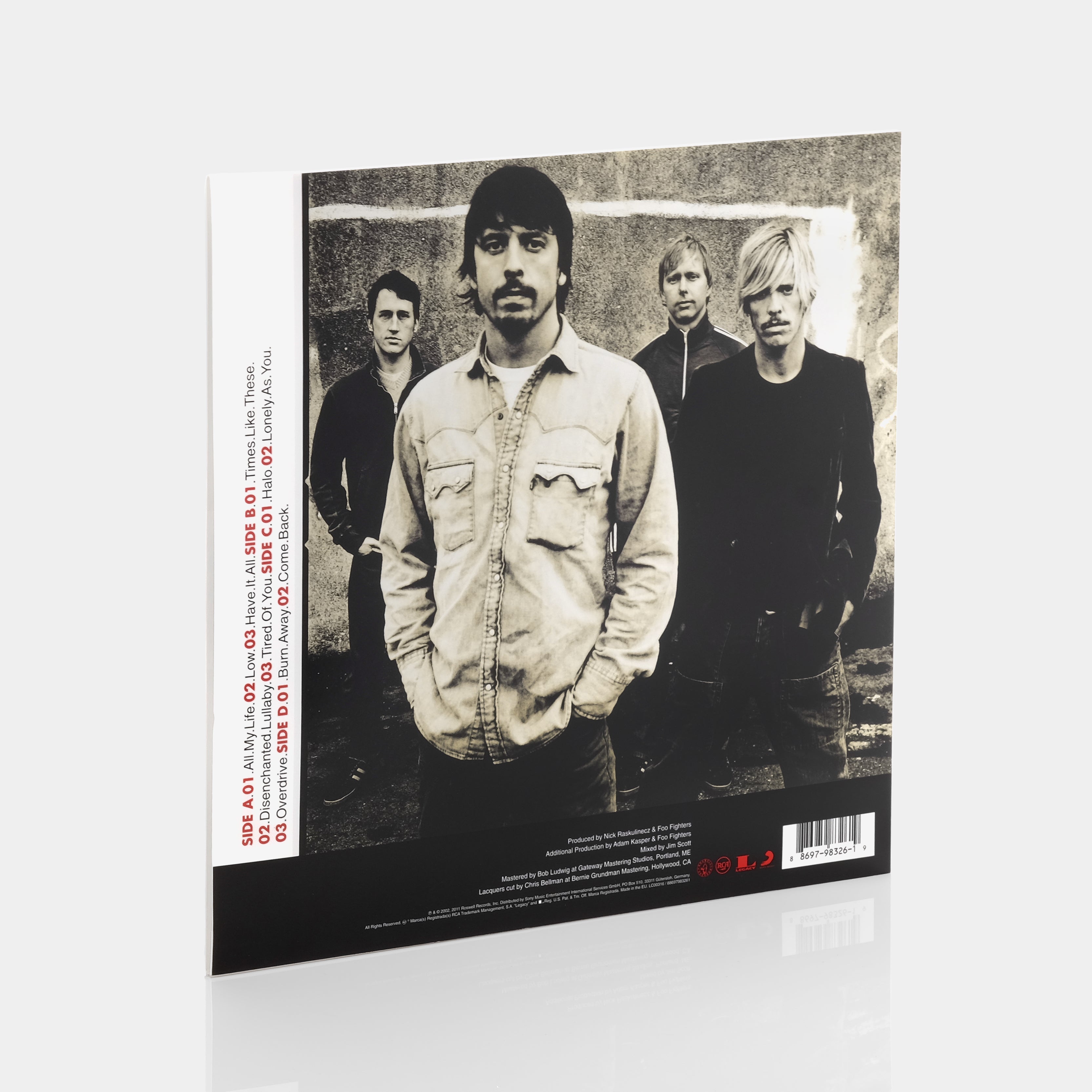 Foo Fighters - One By One 2xLP Vinyl Record