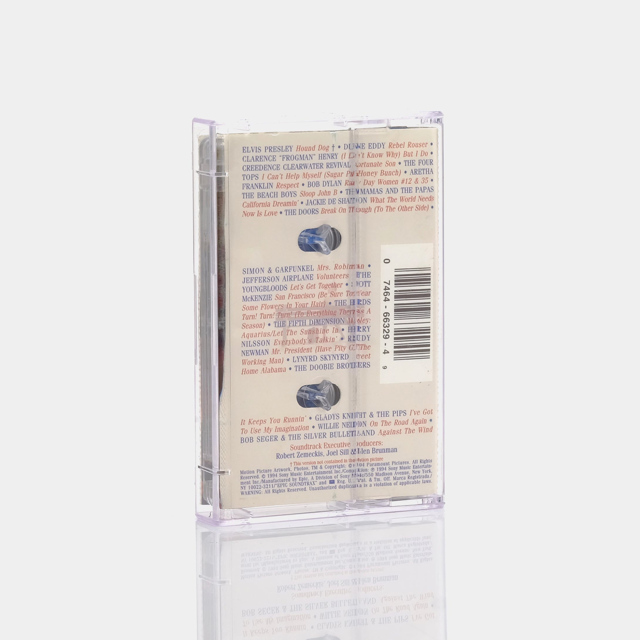 Forrest Gump The Soundtrack Cassette Tape