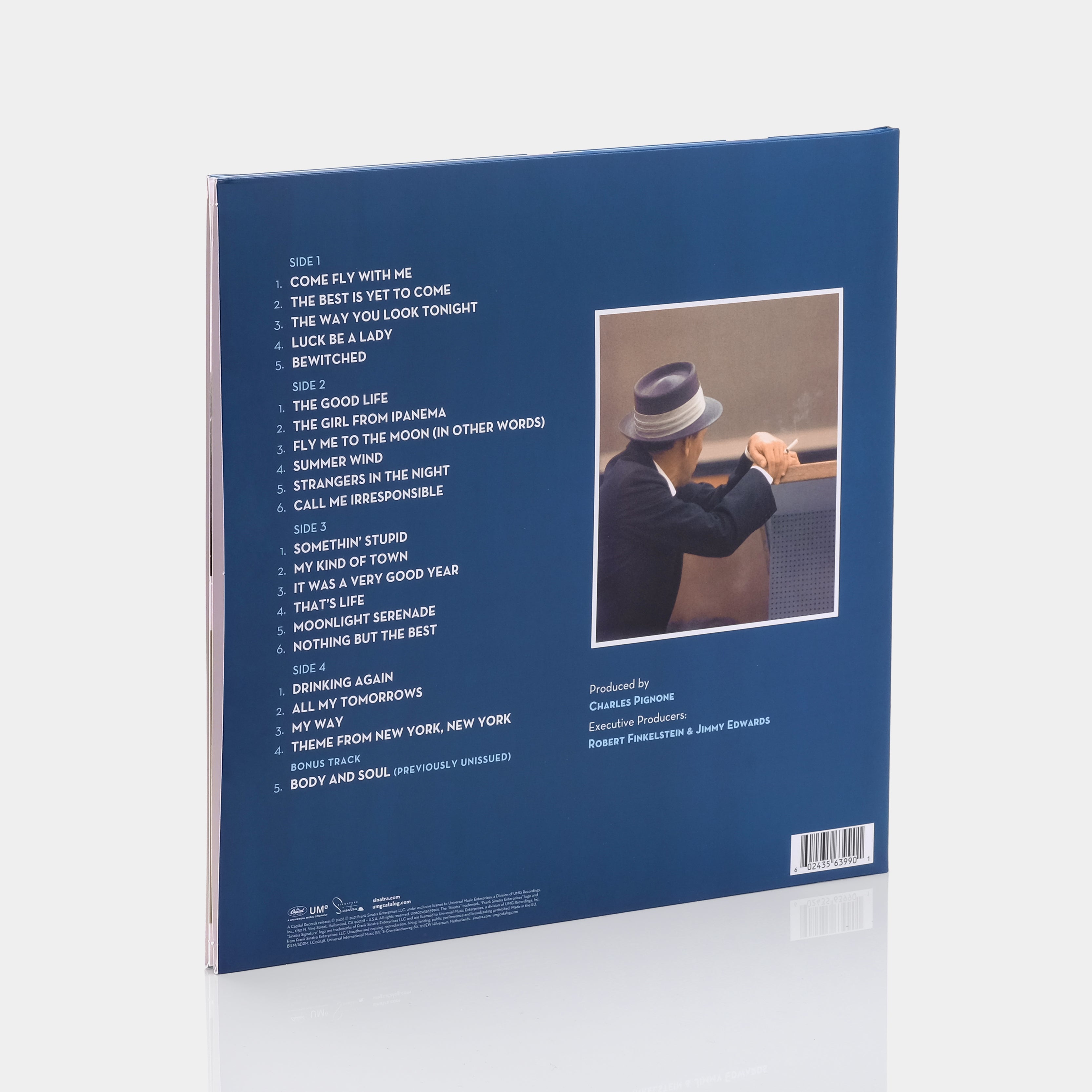 Frank Sinatra - Nothing But The Best 2xLP Blue & Clear Vinyl Record