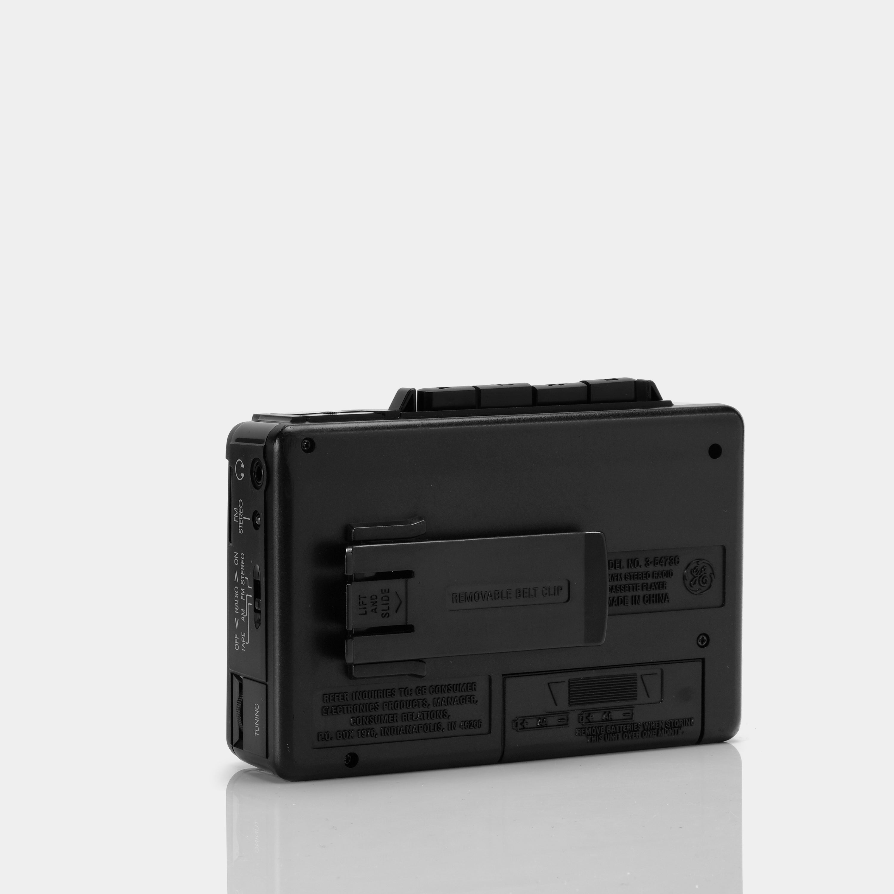 General Electric Model 3-5473C AM/FM Portable Cassette Player