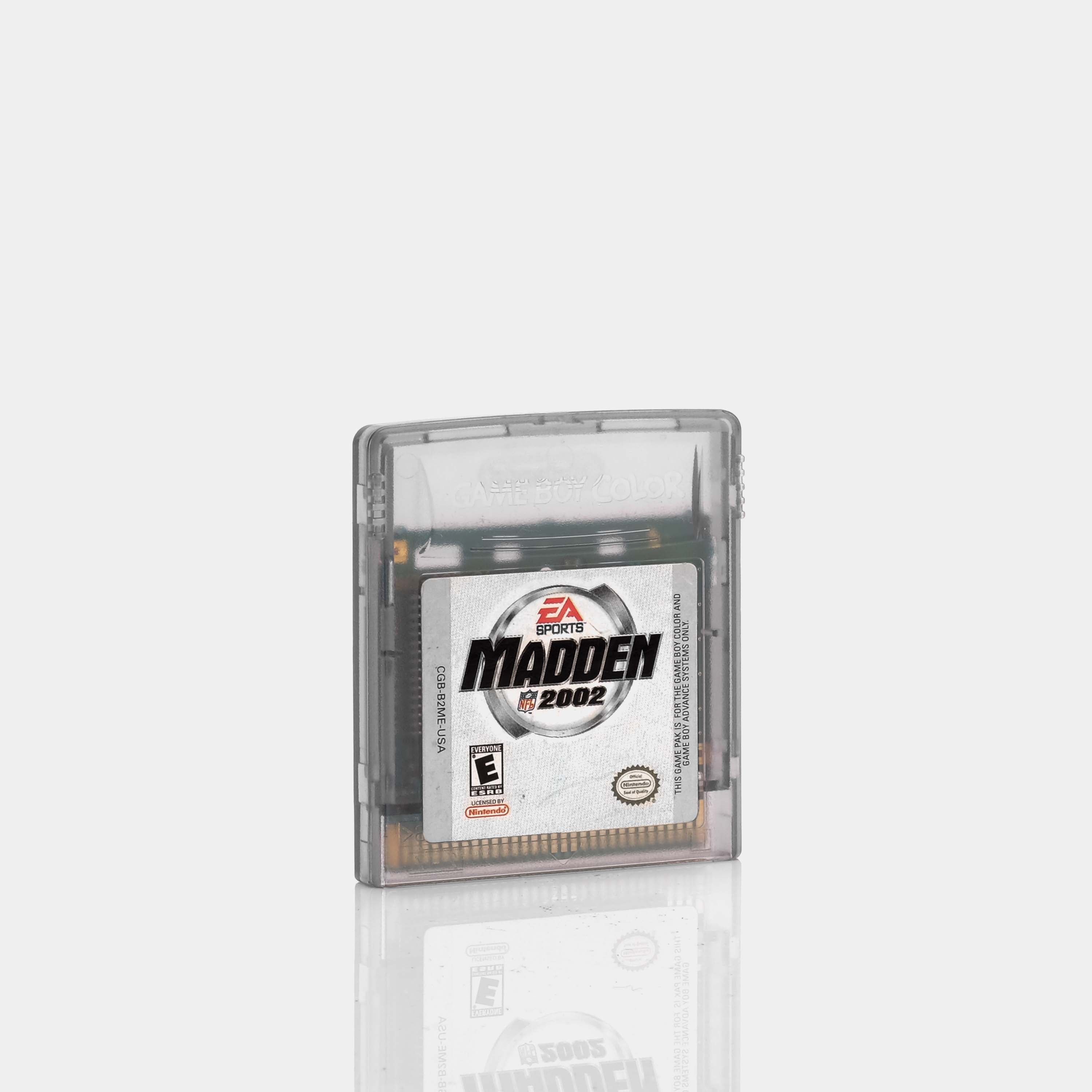 Madden NFL 2002 Game Boy Color Game