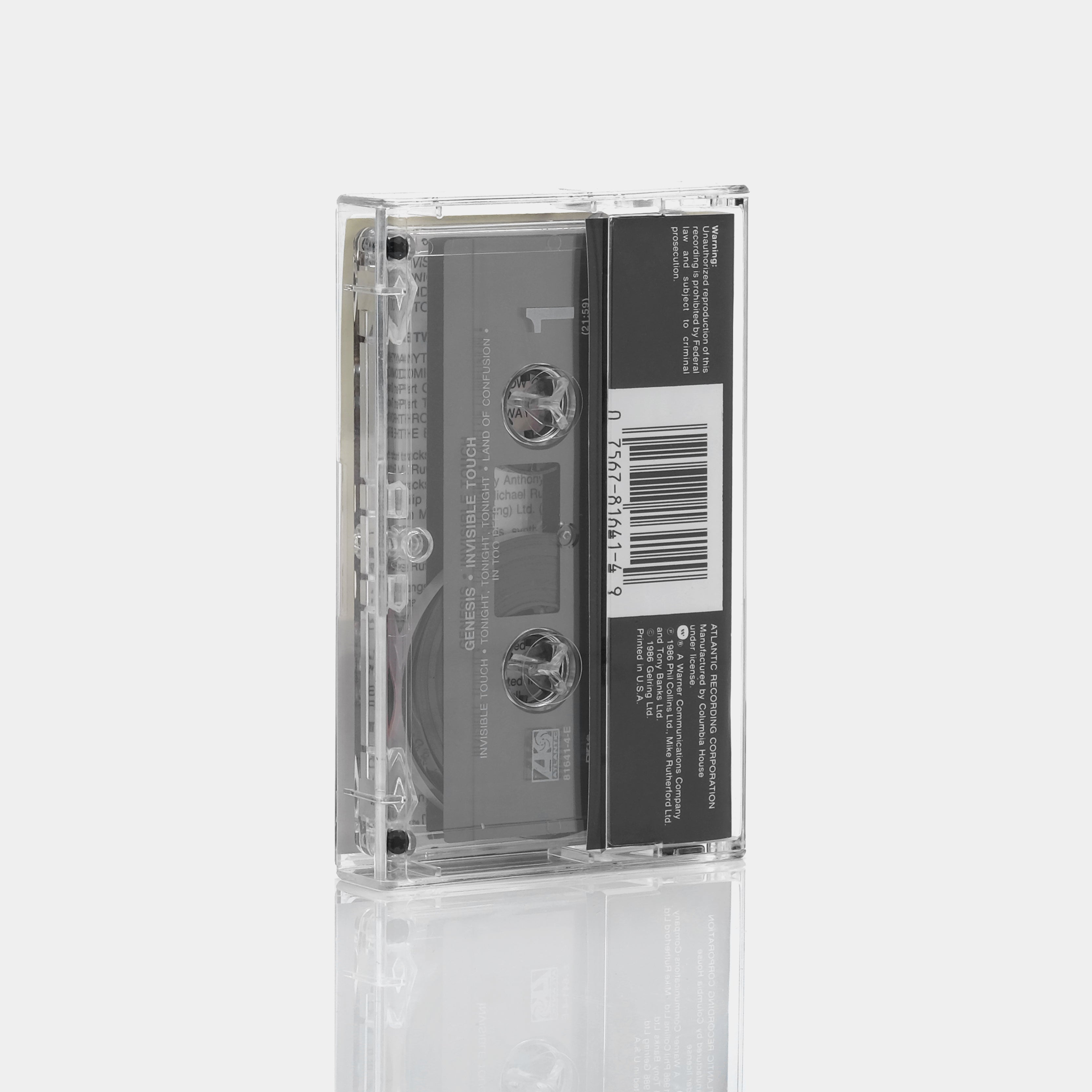 Genesis - Invisible Touch Cassette Tape