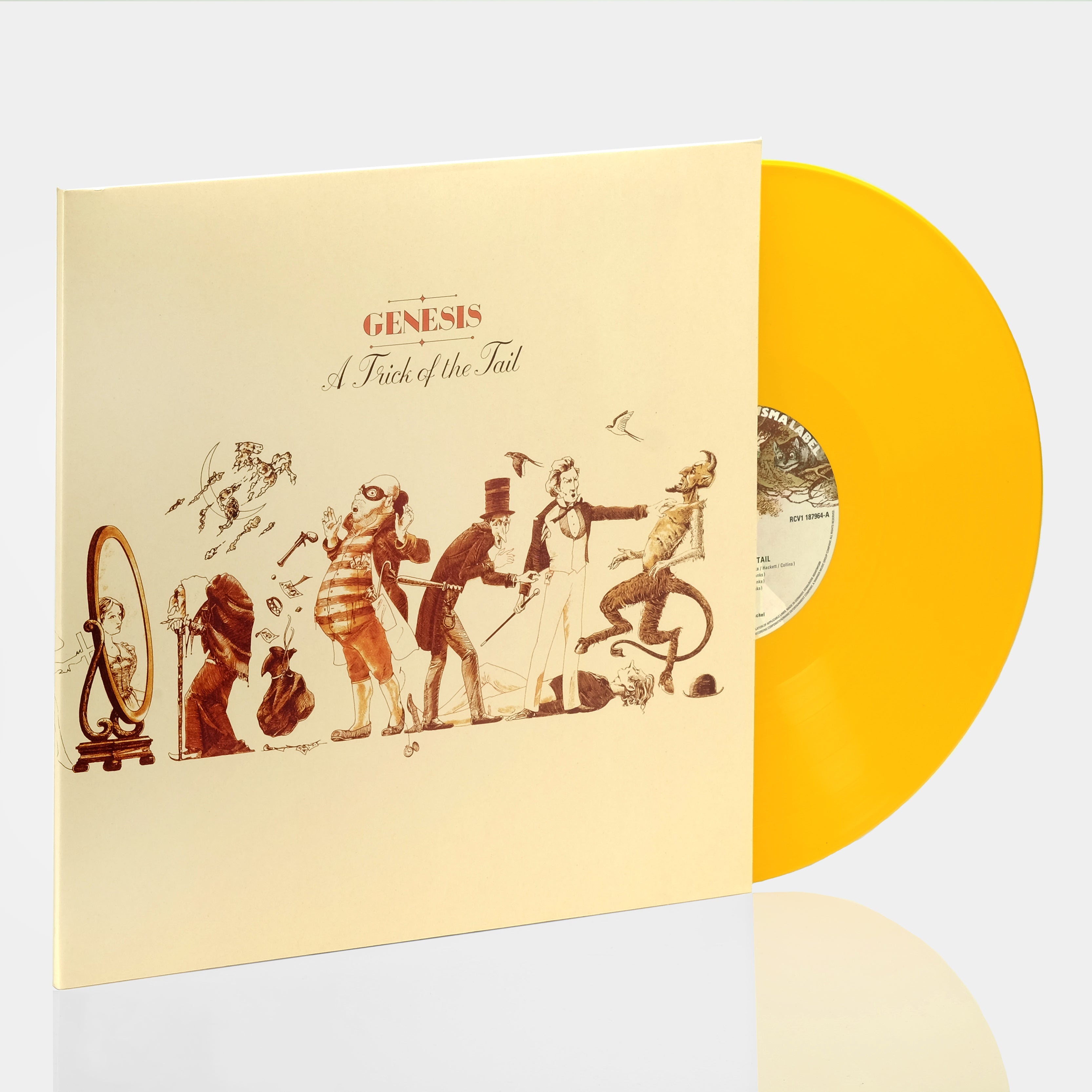 Genesis - A Trick of the Tail LP Yellow Vinyl Record