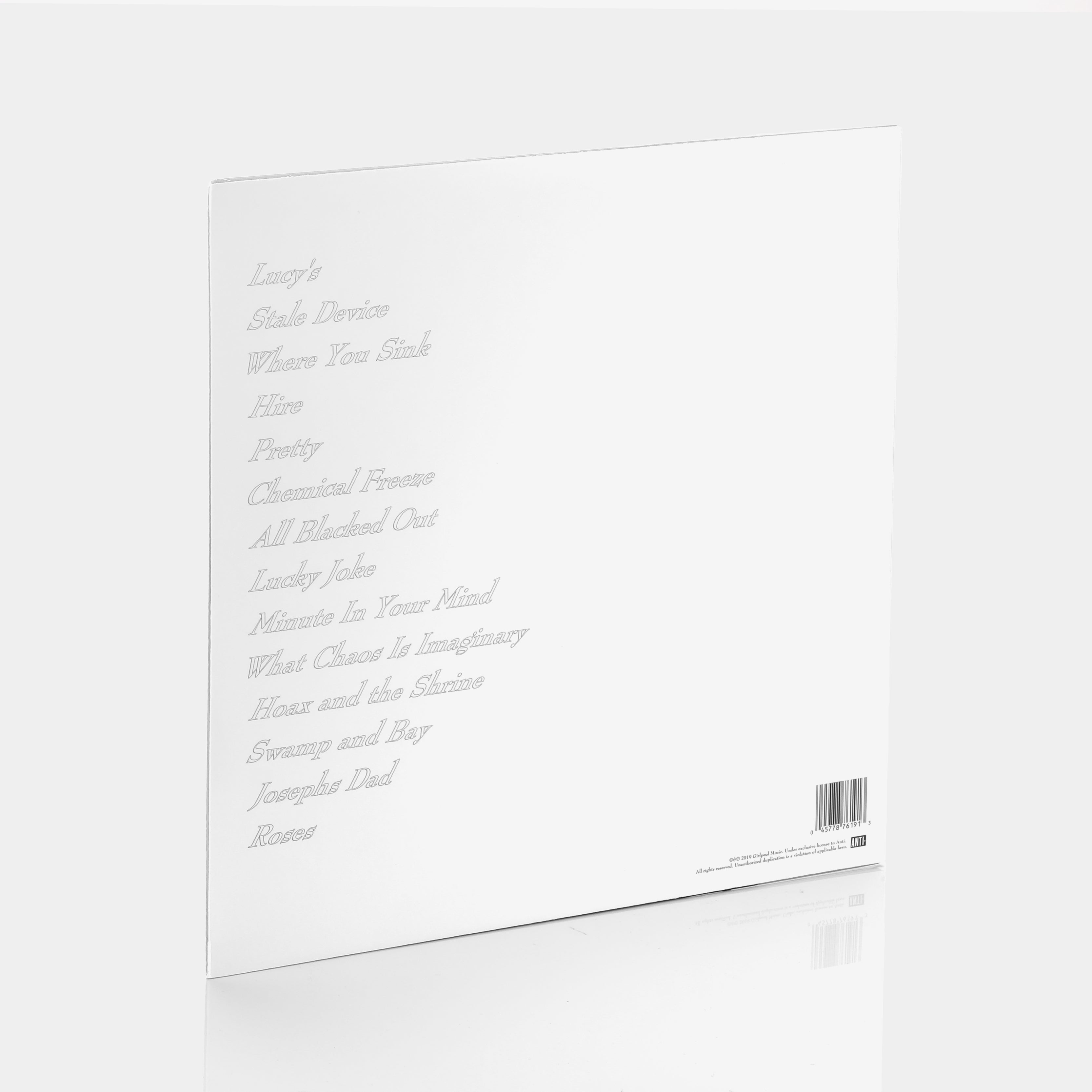 Girlpool - What Chaos Is Imaginary (Indie Exclusive) LP Pineapple Translucent Vinyl Record