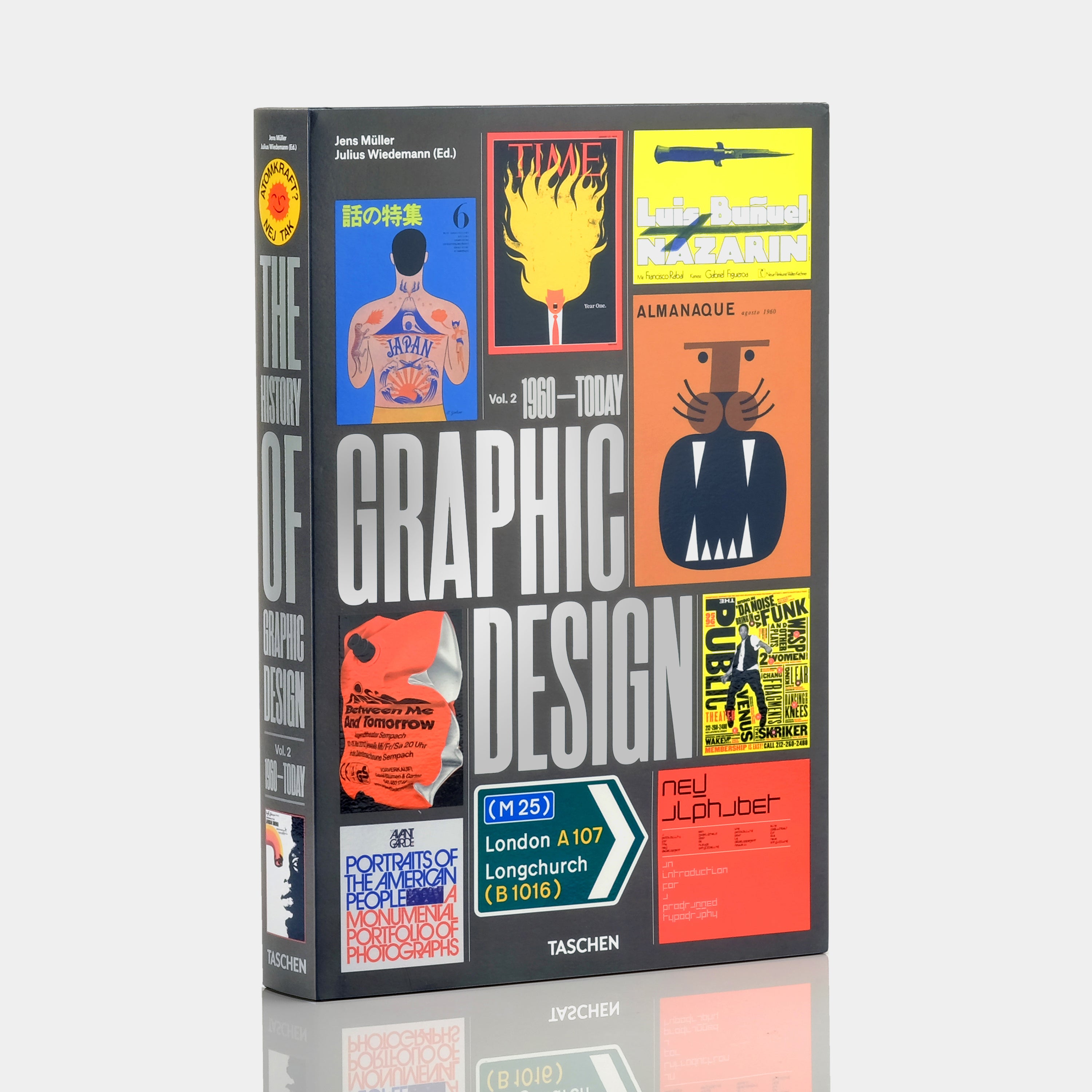 The History of Graphic Design: Vol. 2. (1960-Today) by Jens Müller XL Taschen Book