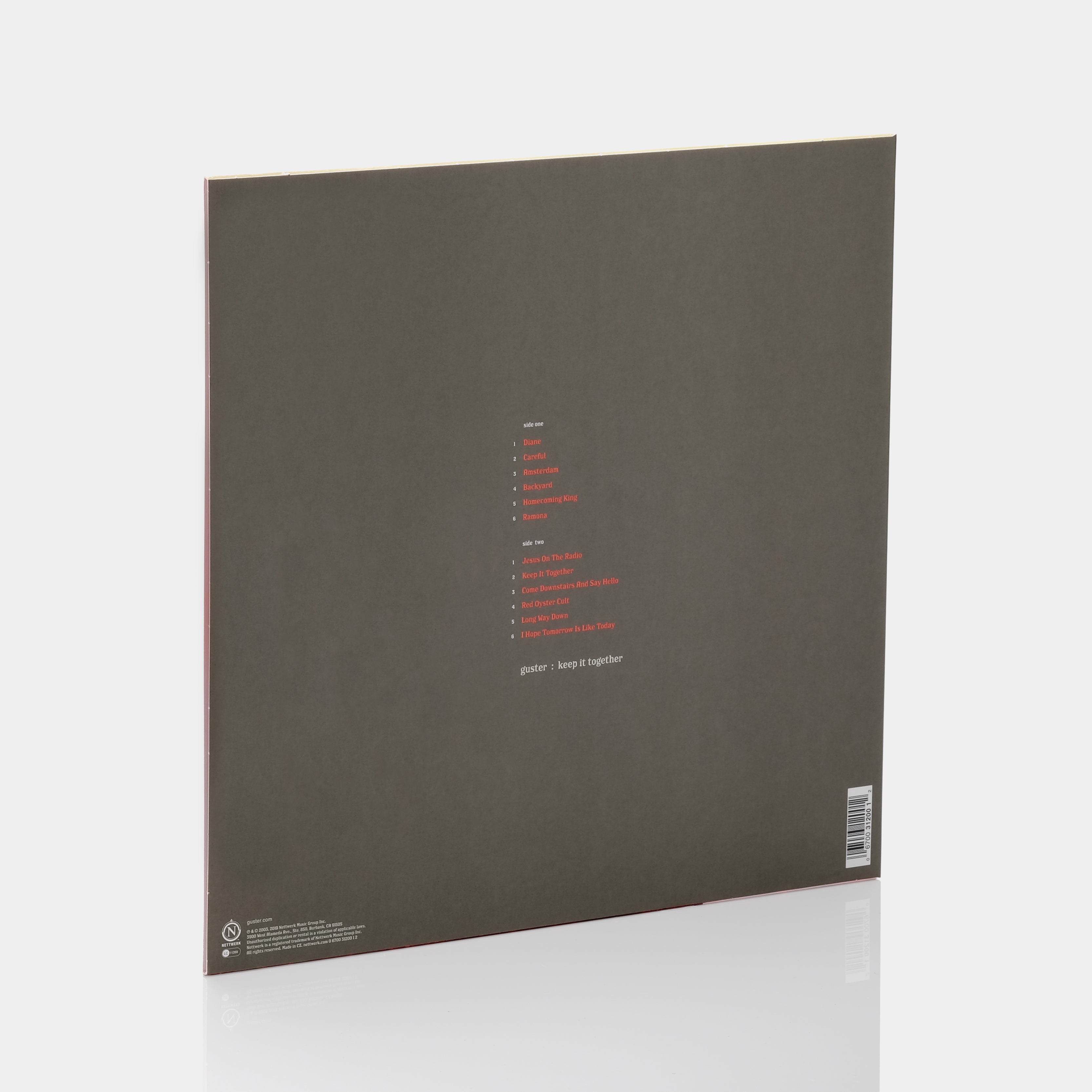 Guster - Keep It Together LP Translucent Orange Vinyl Record