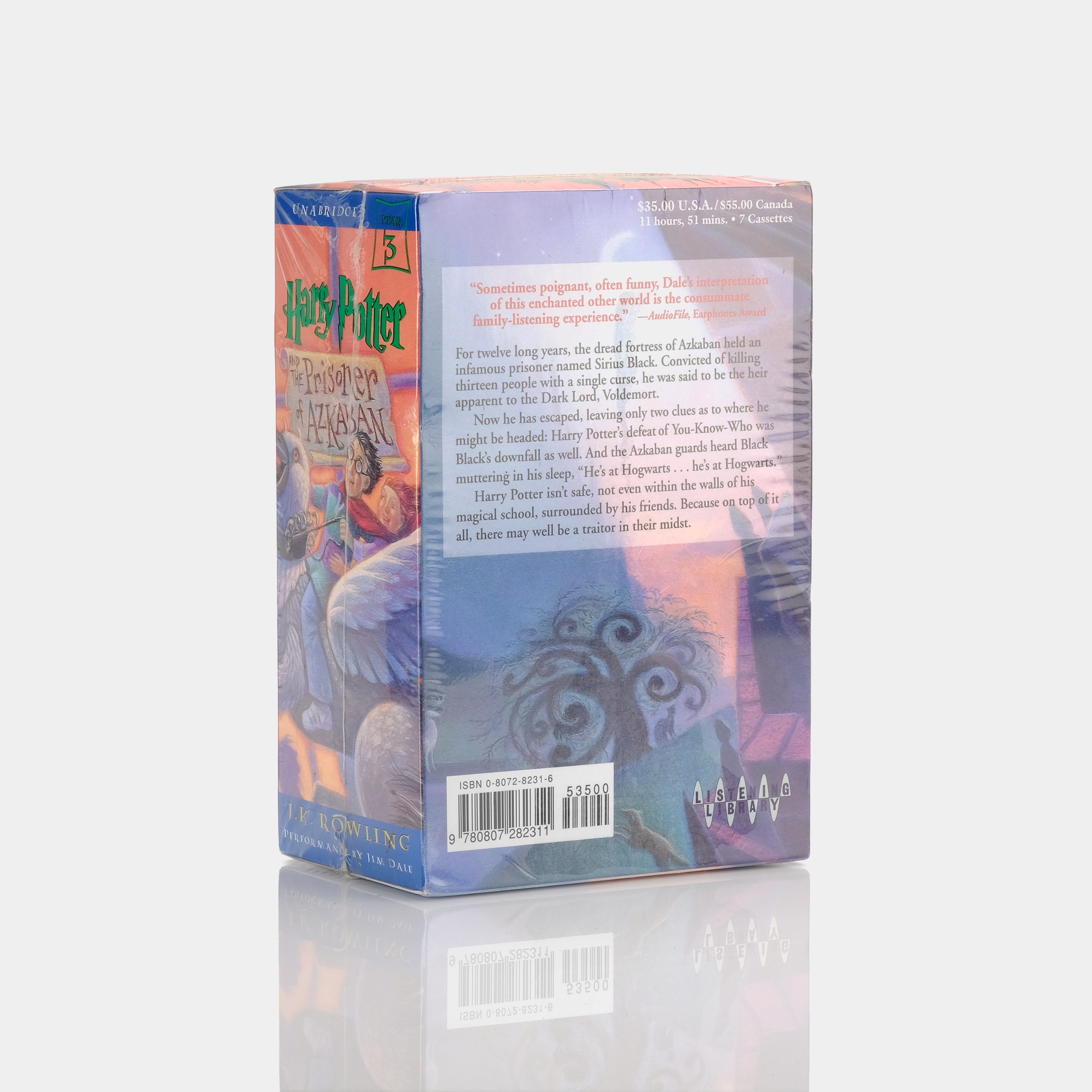 Harry Potter and the Prisoner of Azkaban Audiobook Cassette Tape Set