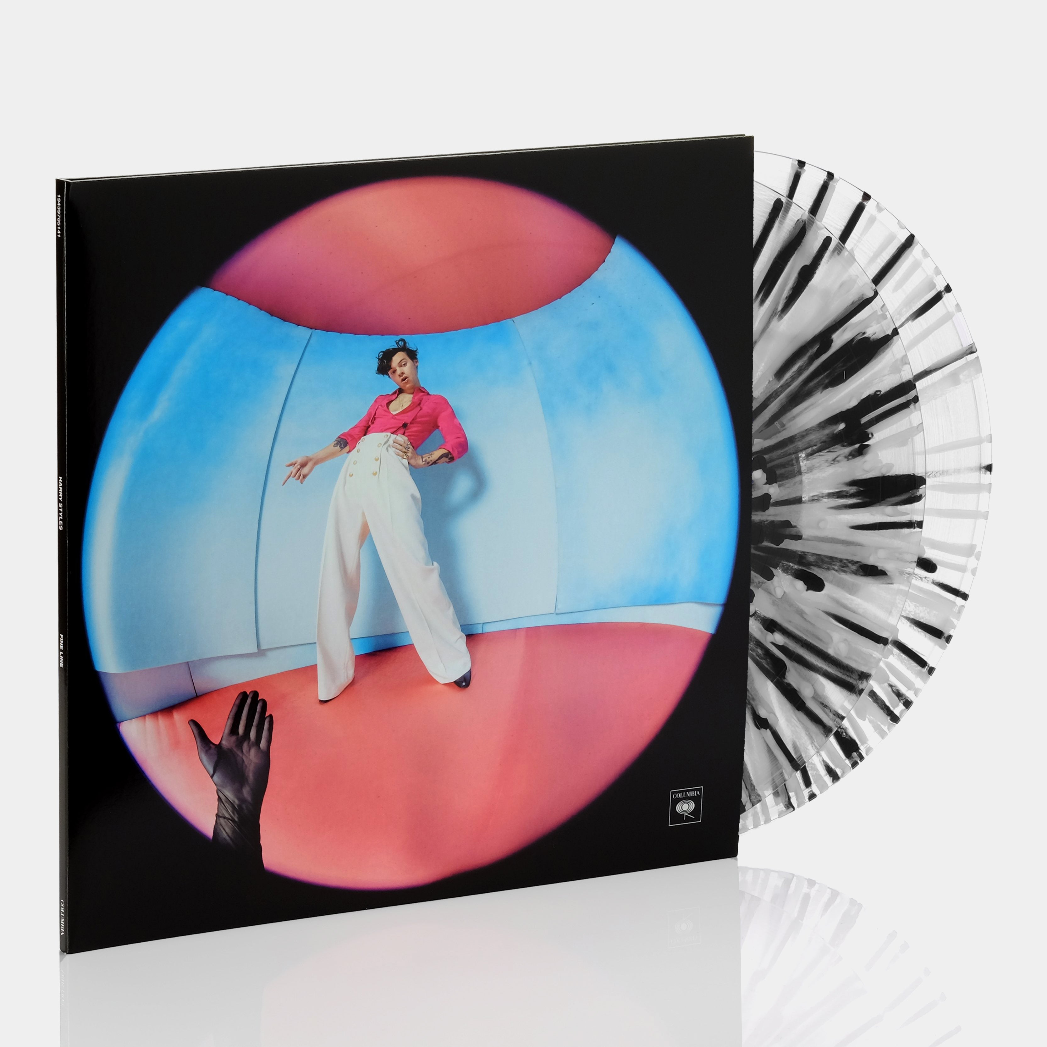 Harry Styles - Fine Line (Limited Edition) 2xLP Black & White Splatter Vinyl Record