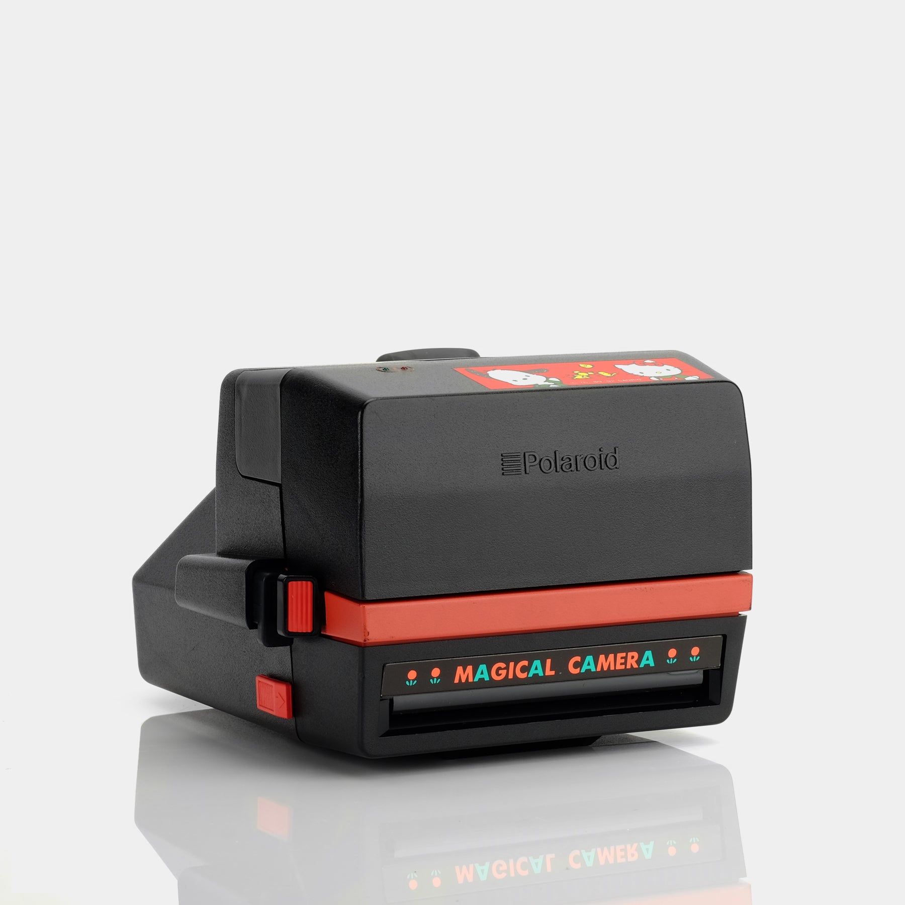 Polaroid 600 Hello Kitty Magical Camera 1992 Instant Film Camera - Black Flash Sticker