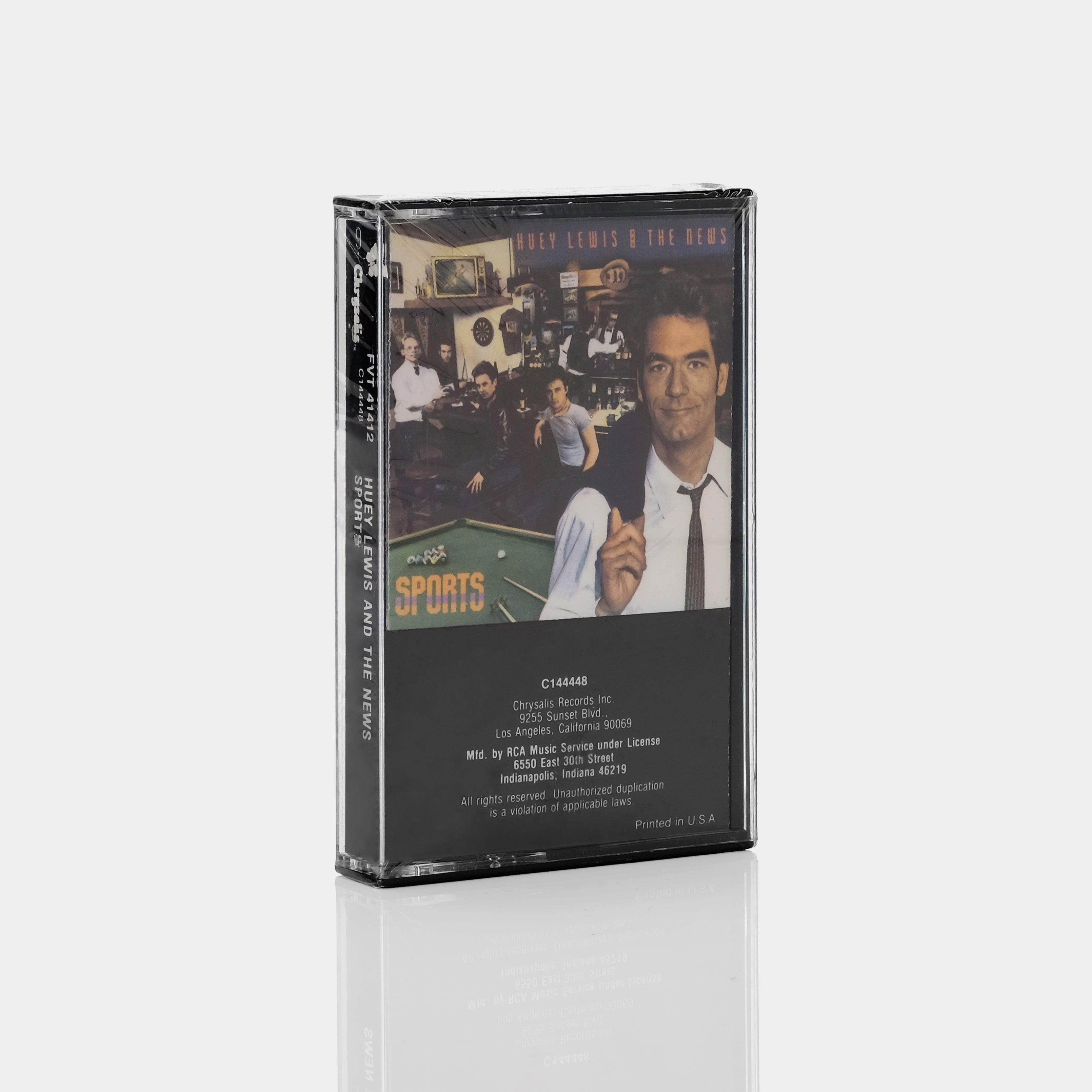 Huey Lewis & The News - Sports Cassette Tape