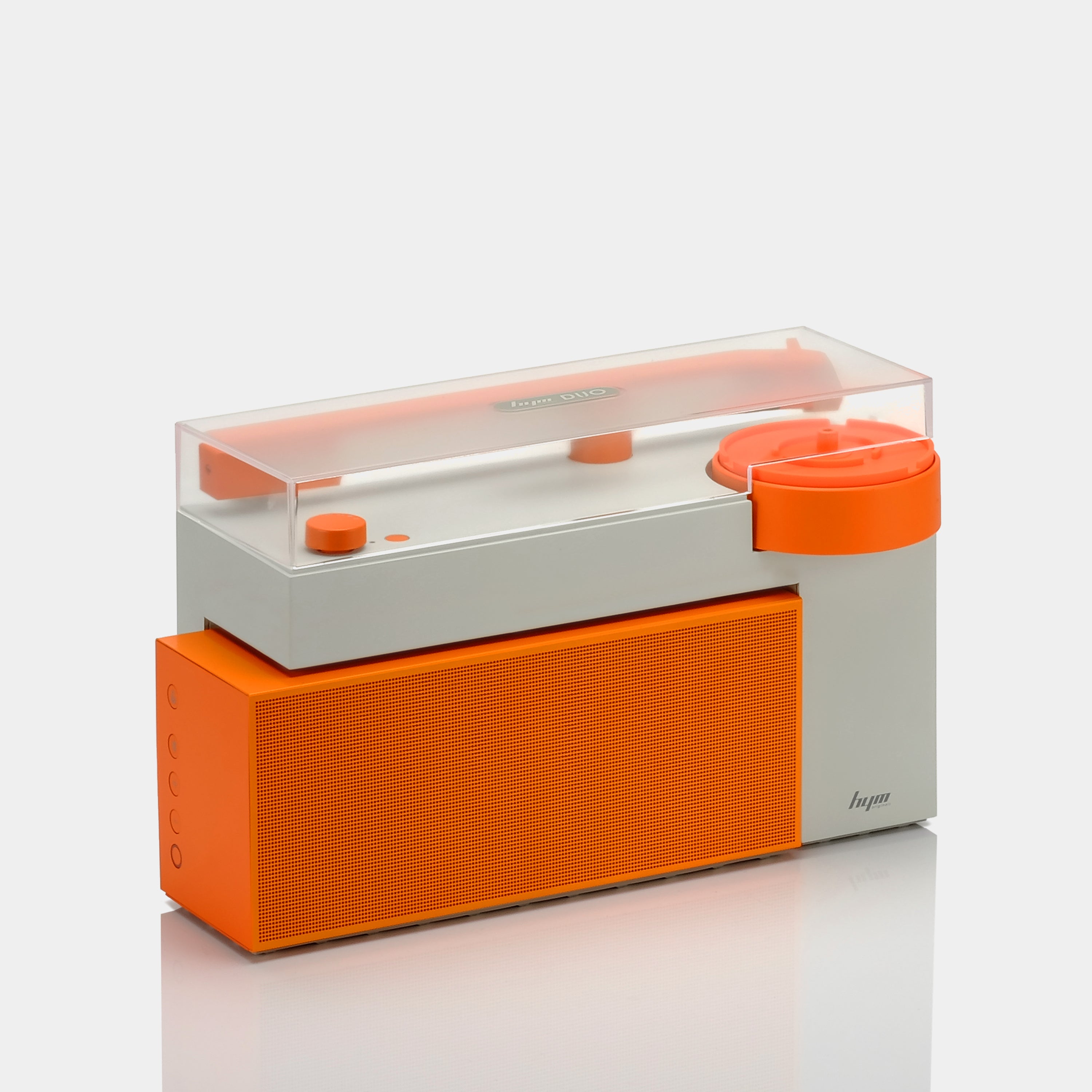 HYM Originals DUO Orange Turntable