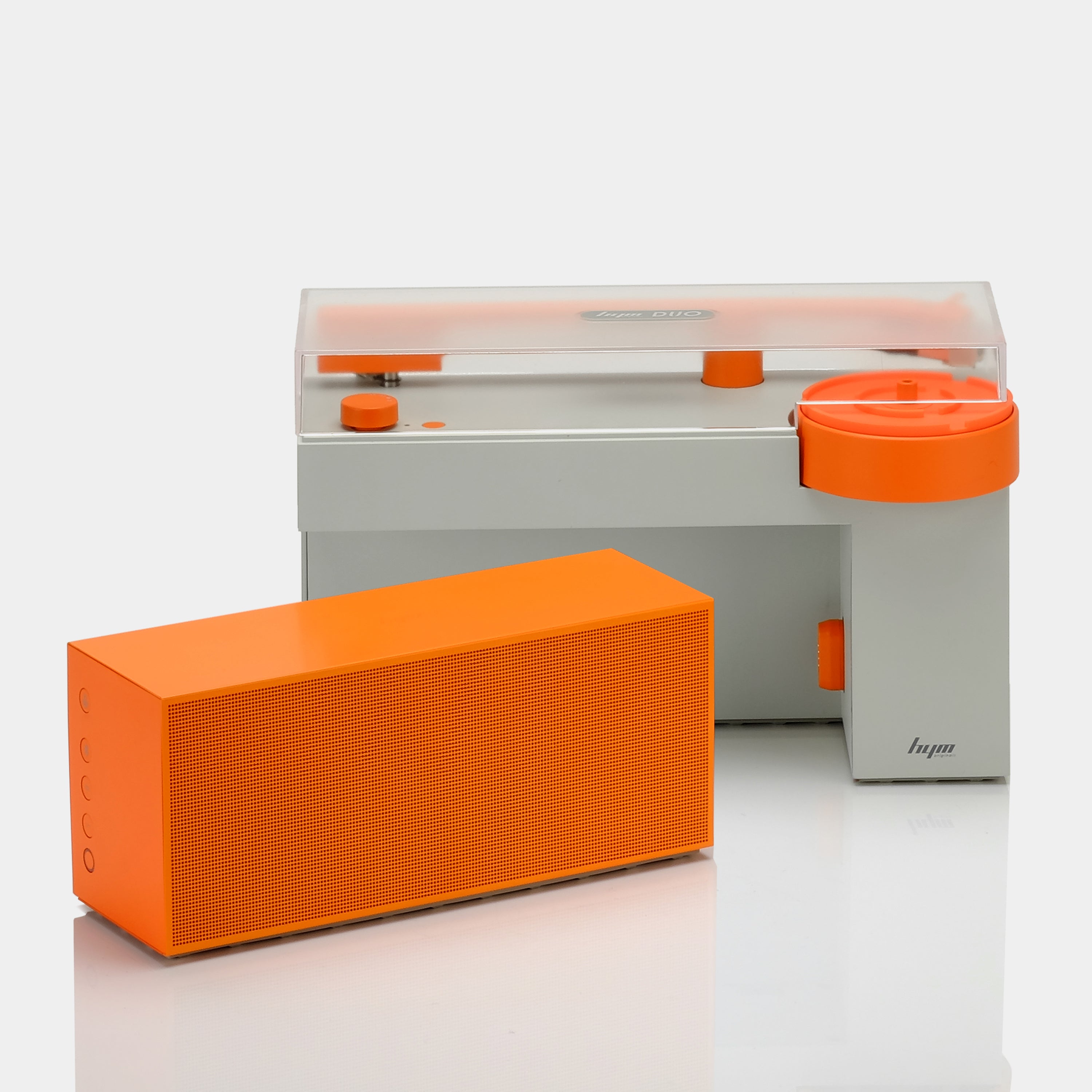 HYM Originals DUO Orange Turntable