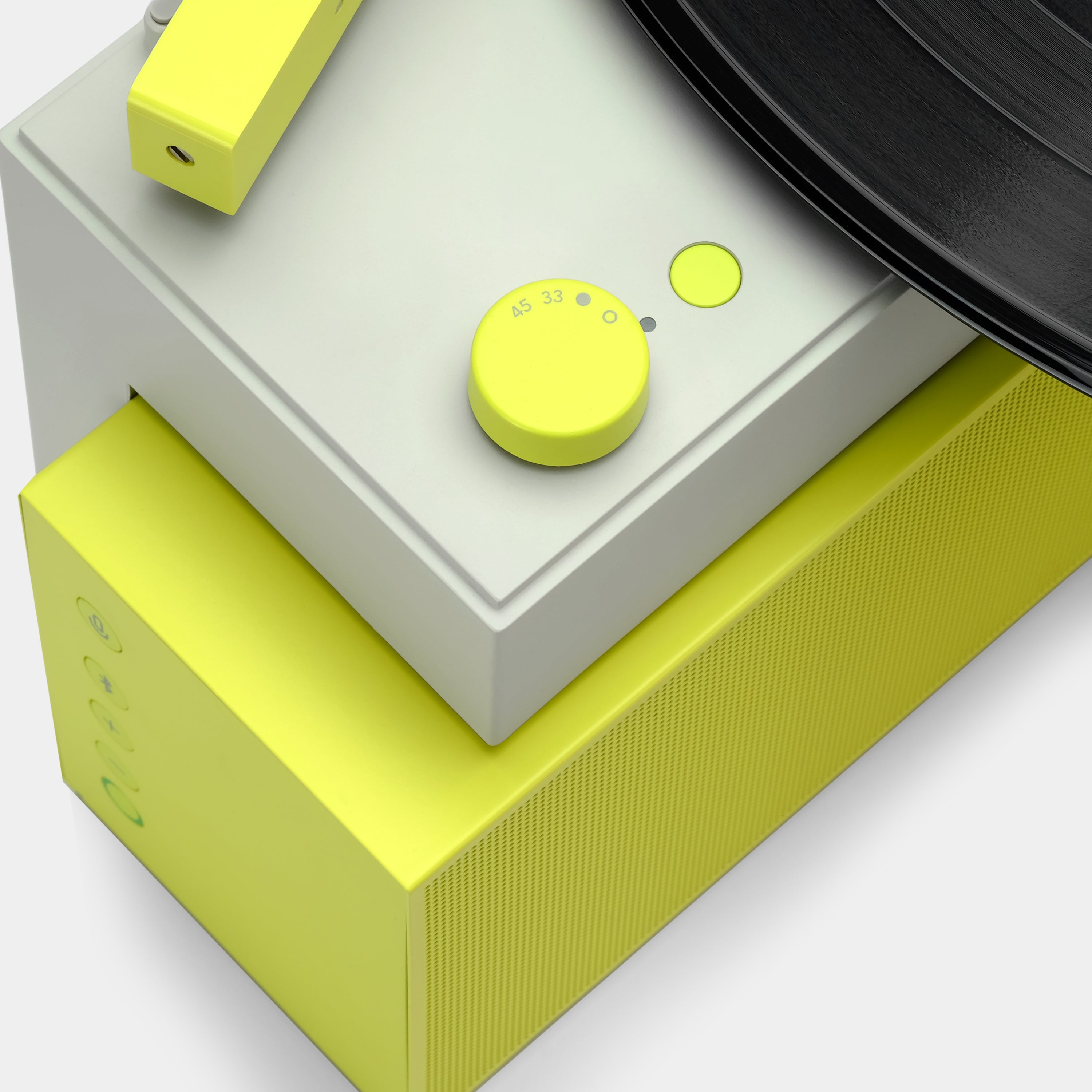 HYM Originals DUO Yellow Turntable