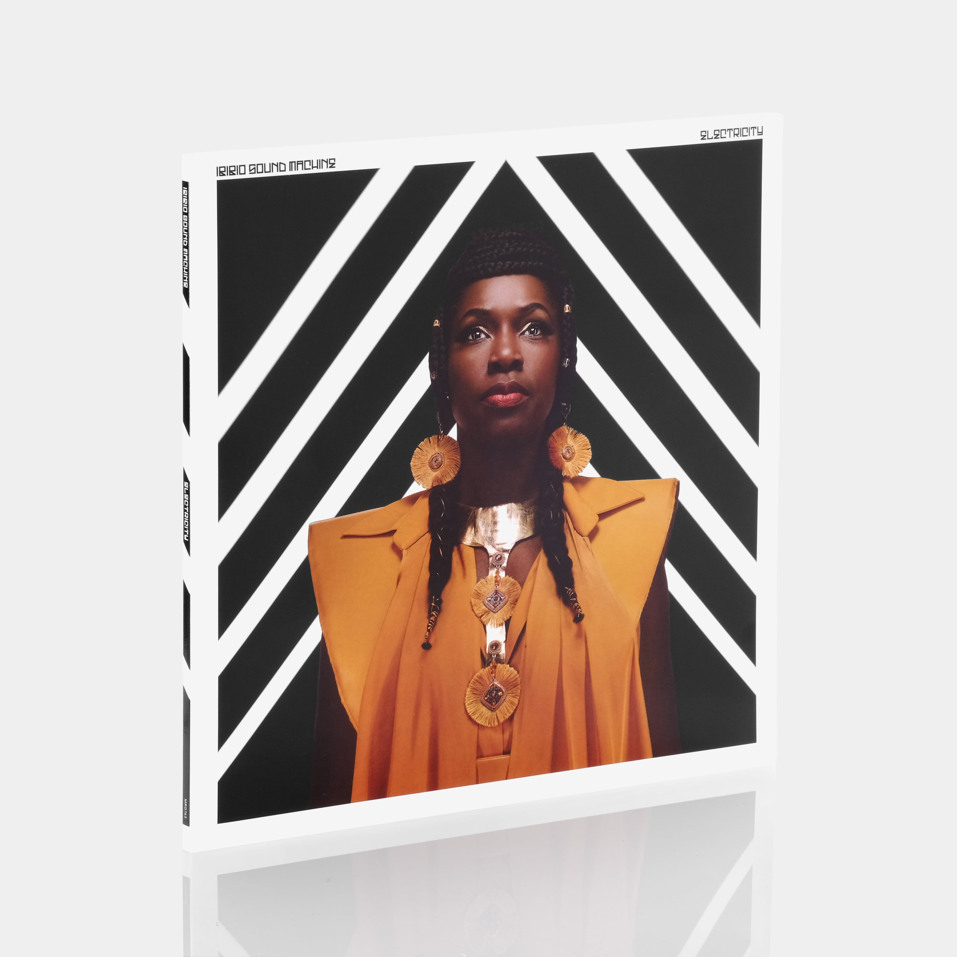 Ibibio Sound Machine - Electricity LP Yellow & Black Splatter Vinyl Record